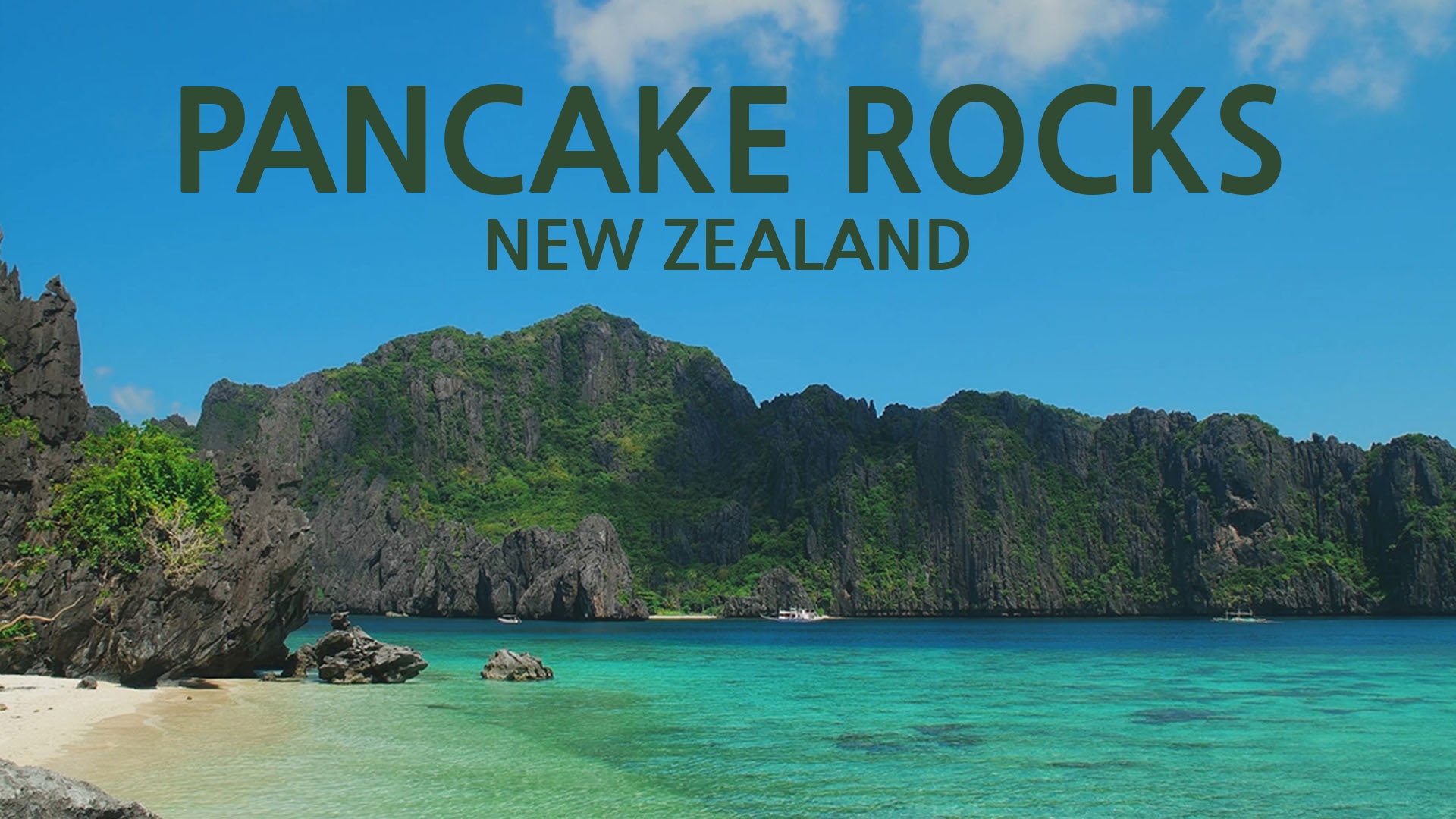 Pancake Rocks: New Zealand