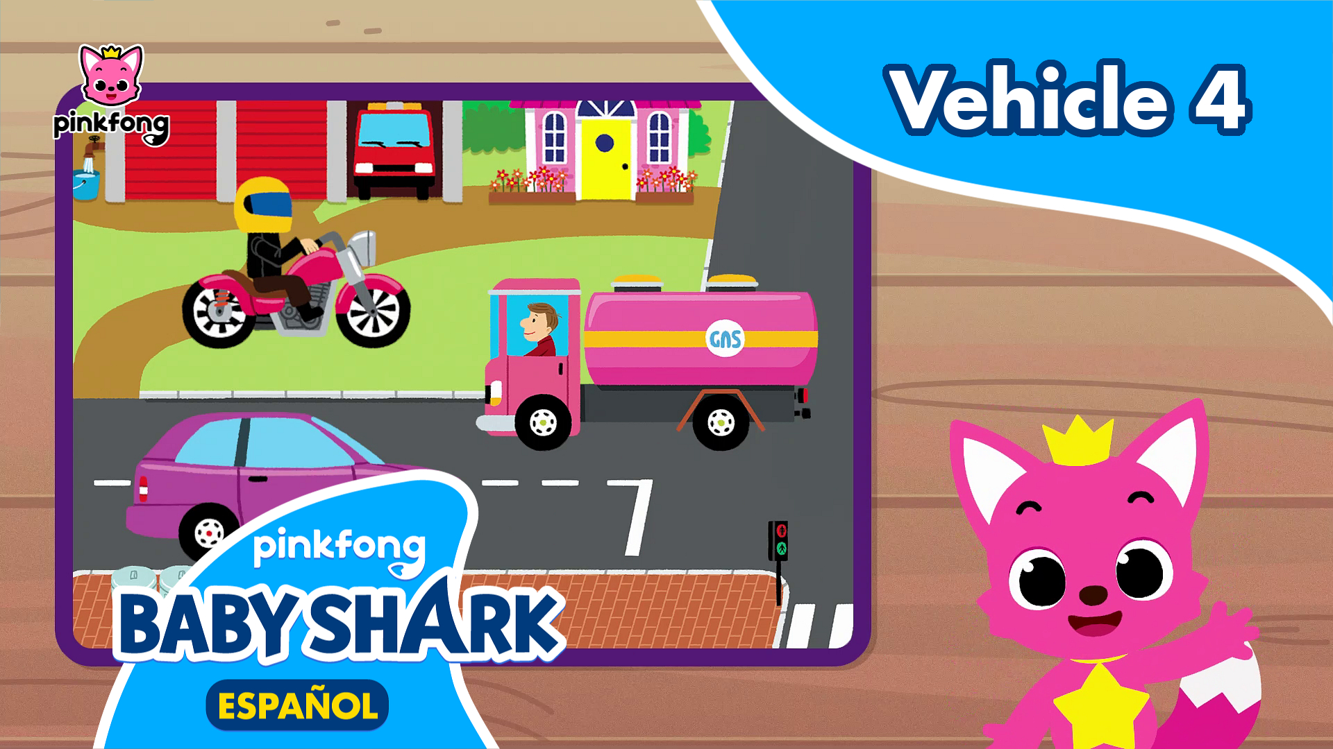 Al Escondite con Pinkfong Vehicle 4