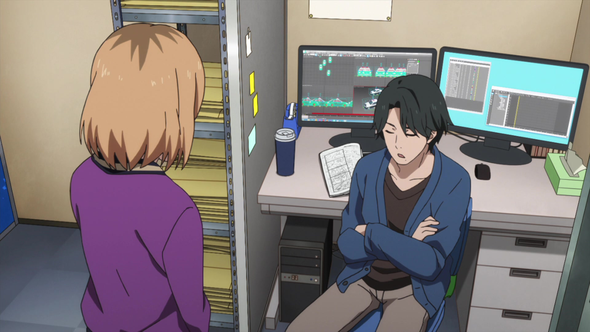 Shirobako – S01E10 – Nur noch ein Glas, okay