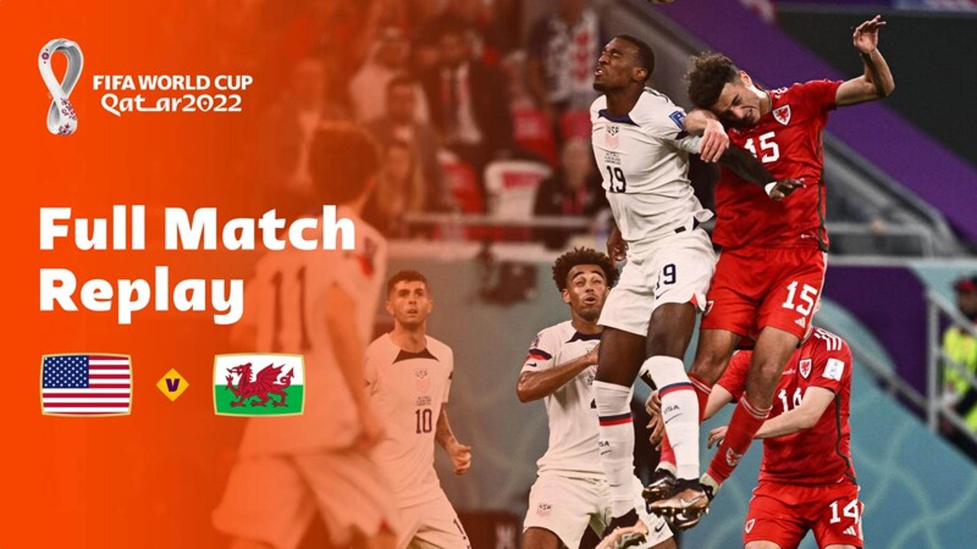 EEUU vs Gales | Grupo B | Copa Mundial de la FIFA Catar 2022™ | Partido Completo