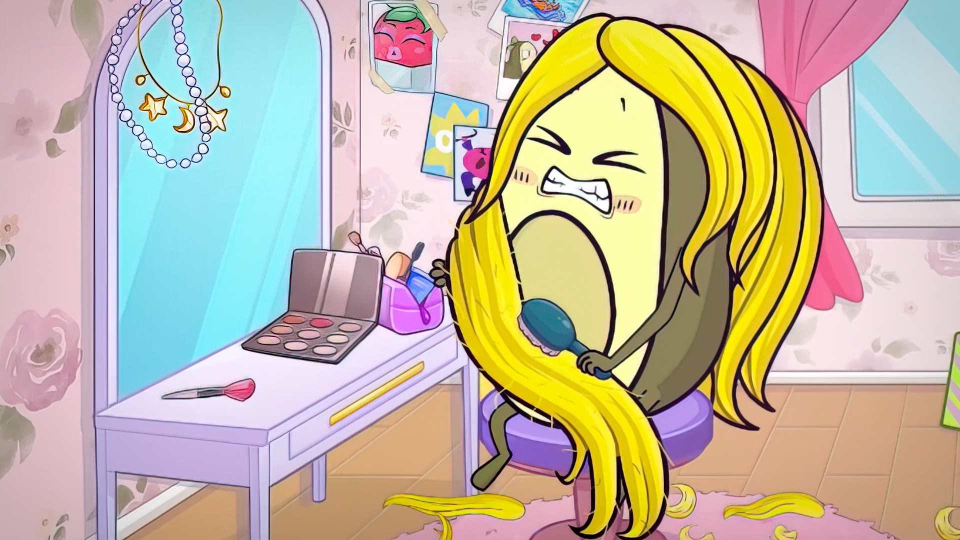 Problemas con el cabello largo