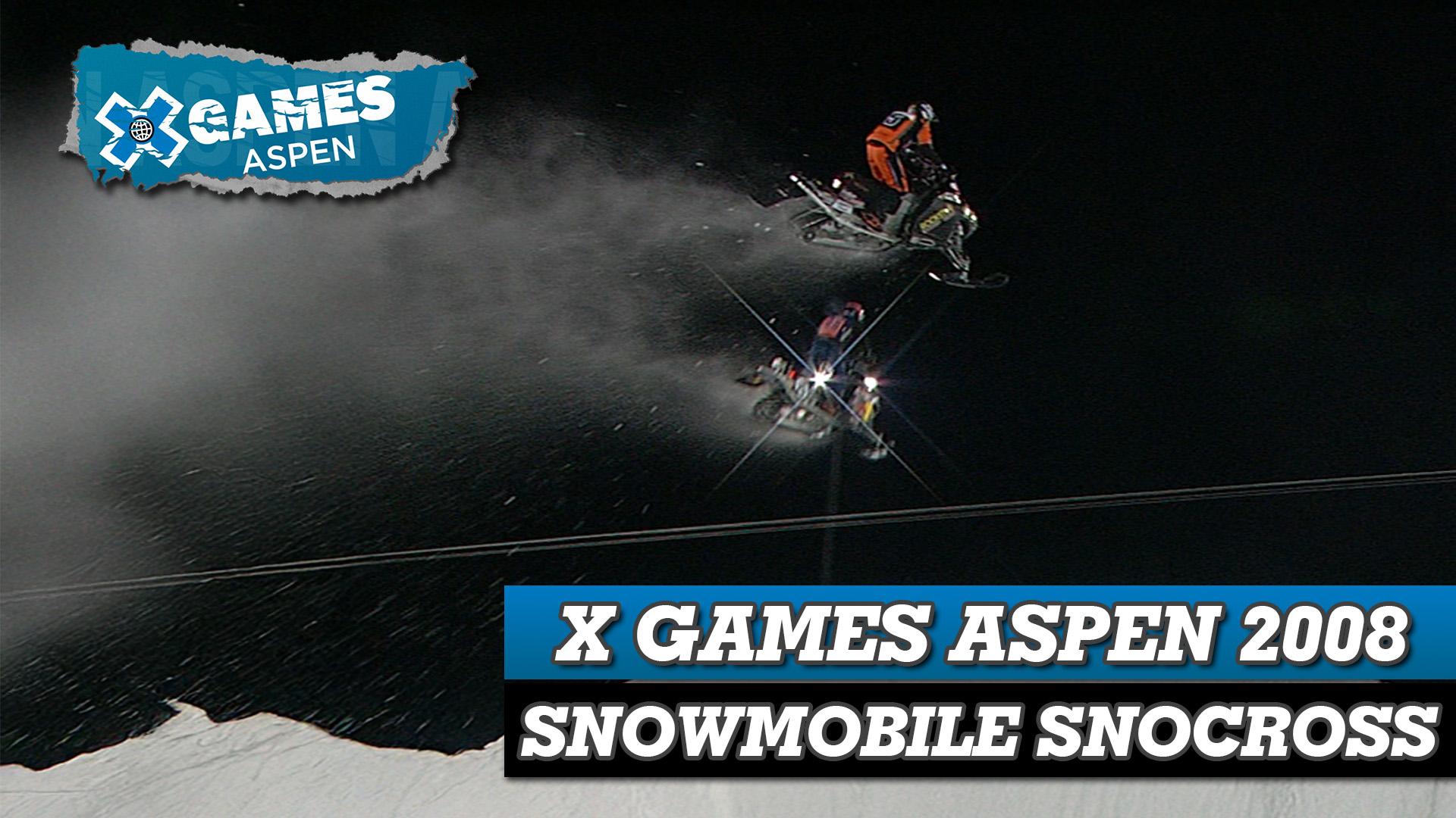 X Games Aspen 2008: Snowmobile SnoCross