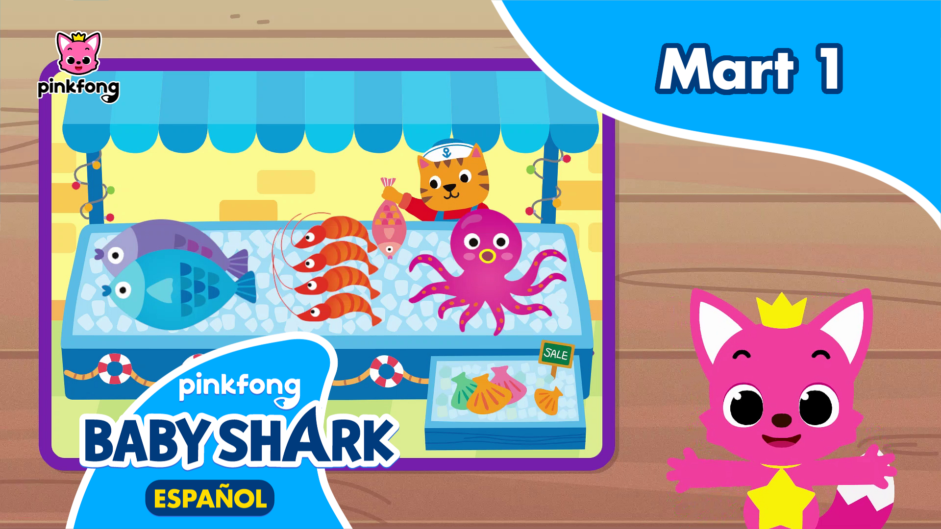 Al Escondite con Pinkfong Mart 1