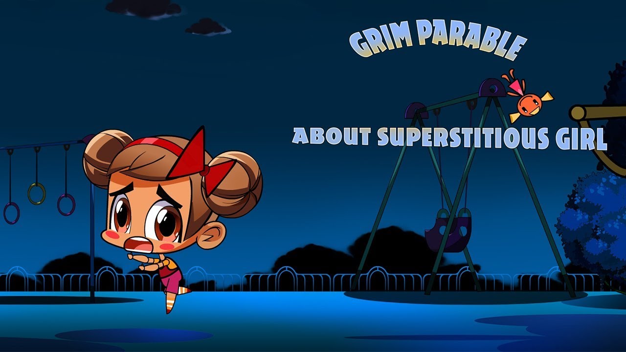 Grim Parable About Superstitious Girl