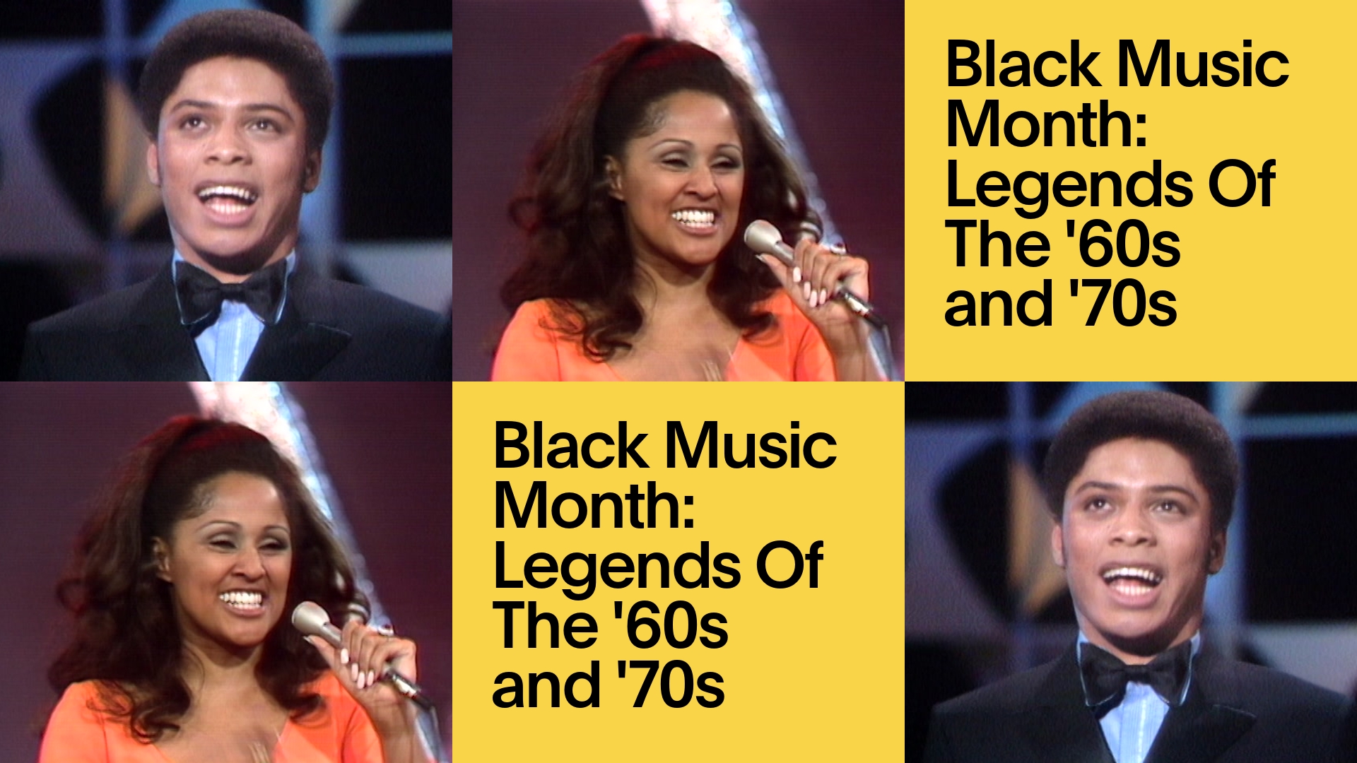 Black Music Month: Legends Of The '60s and '70s