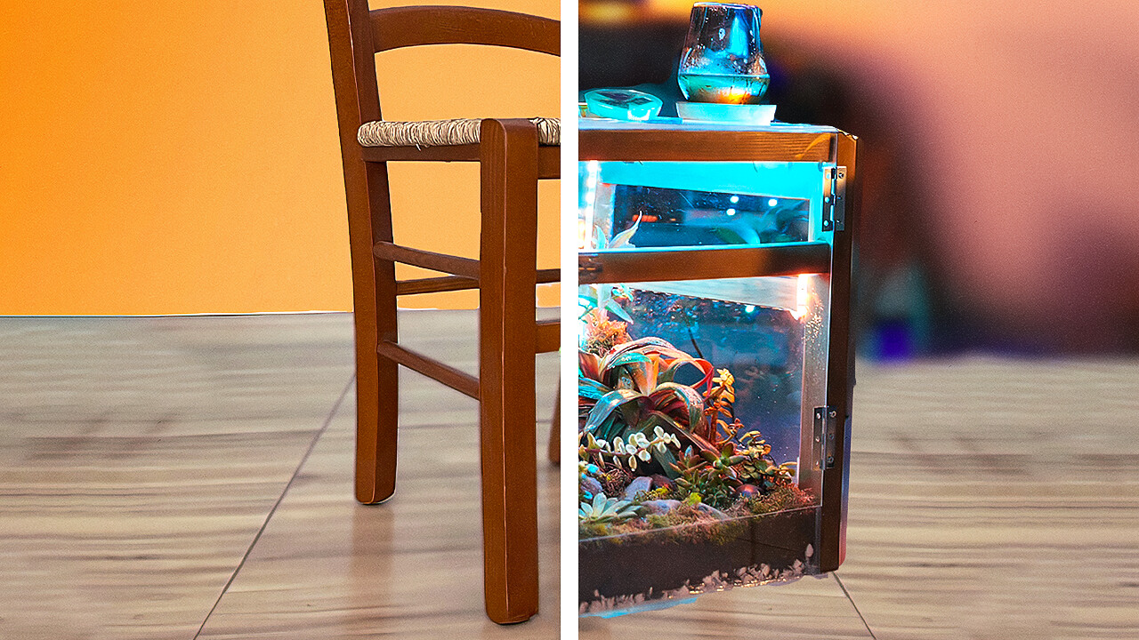 Clase magistral de bricolaje sobre muebles únicos