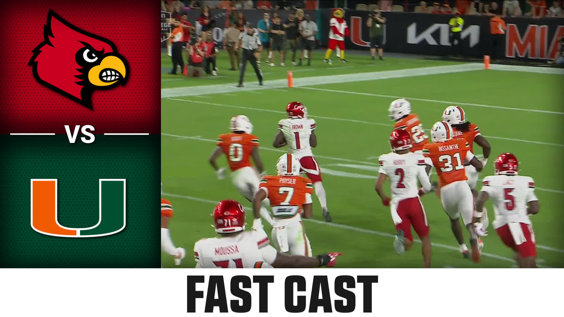 Louisville vs. Miami 2025 Week 8 Fast Cast