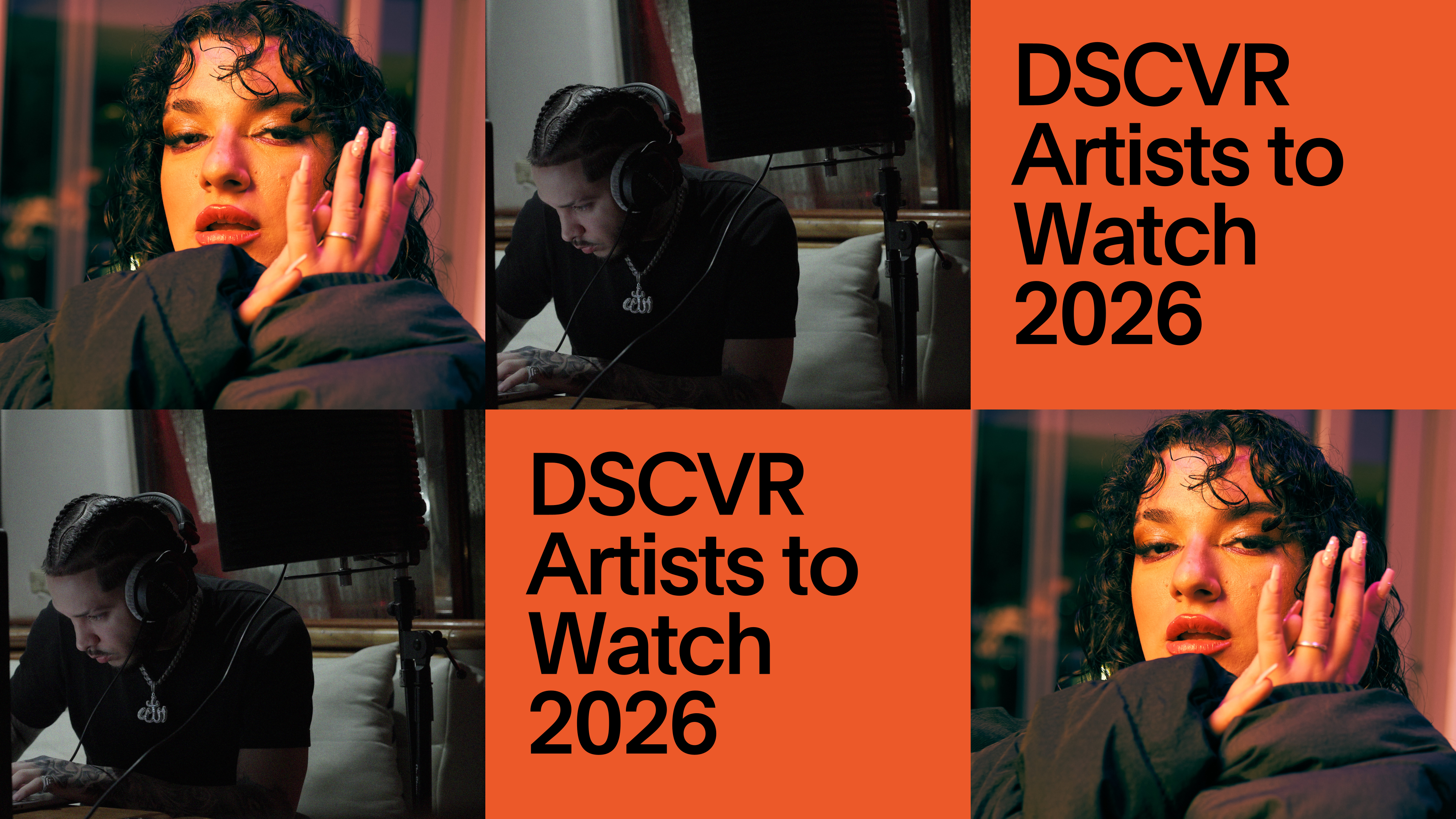 DSCVR Artists to Watch 2026