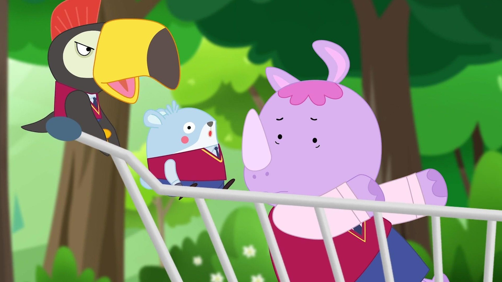 중금속 슬라임 괴물의 습격!