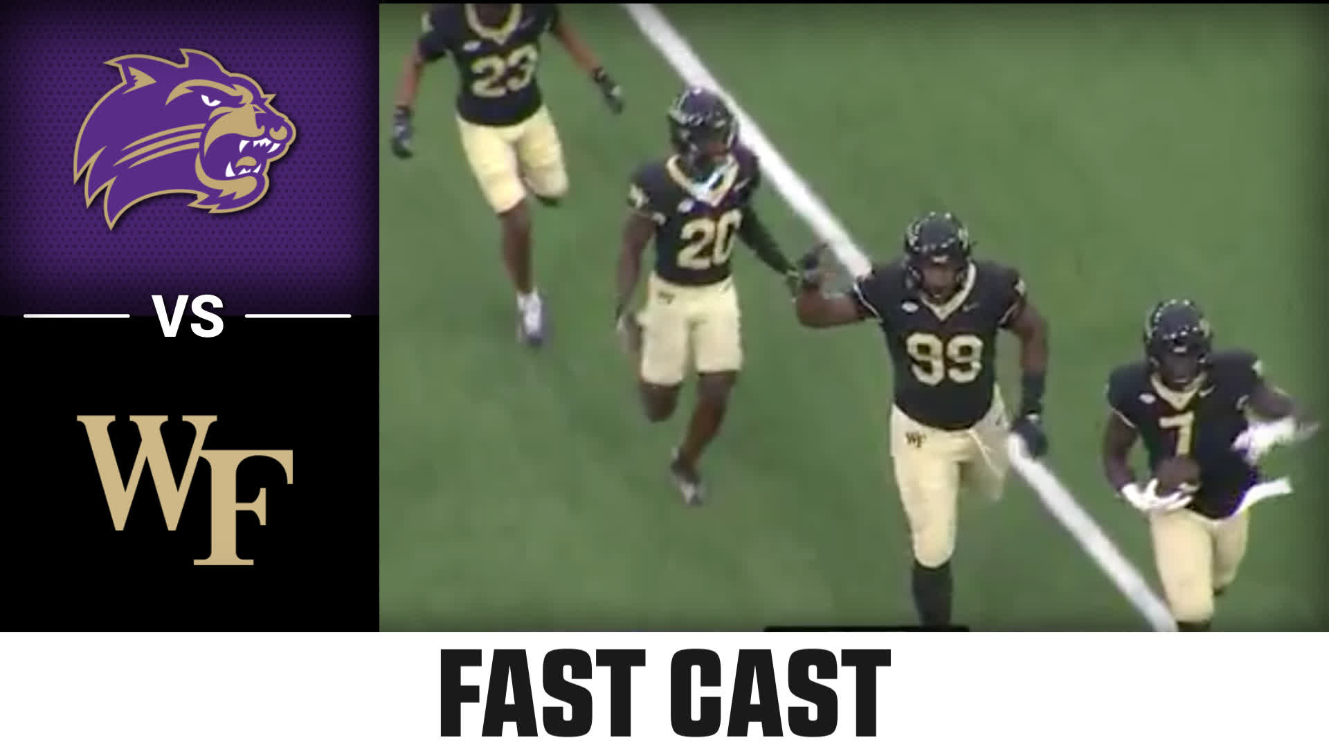 Western Carolina vs. Wake Forest 2025 Week 2 Fast Cast