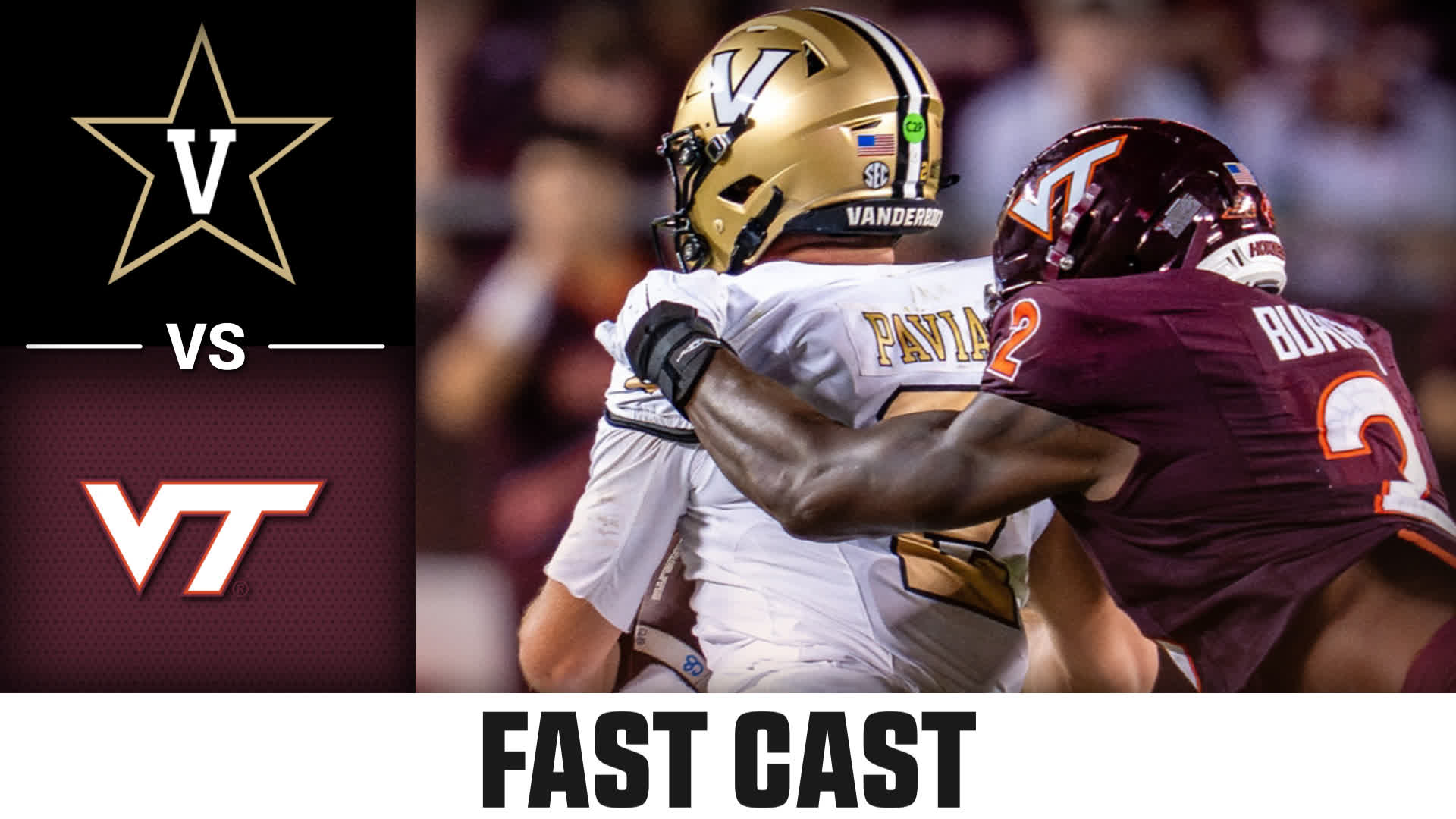 Vanderbilt vs. Virginia Tech 2025 Week 2 Fast Cast