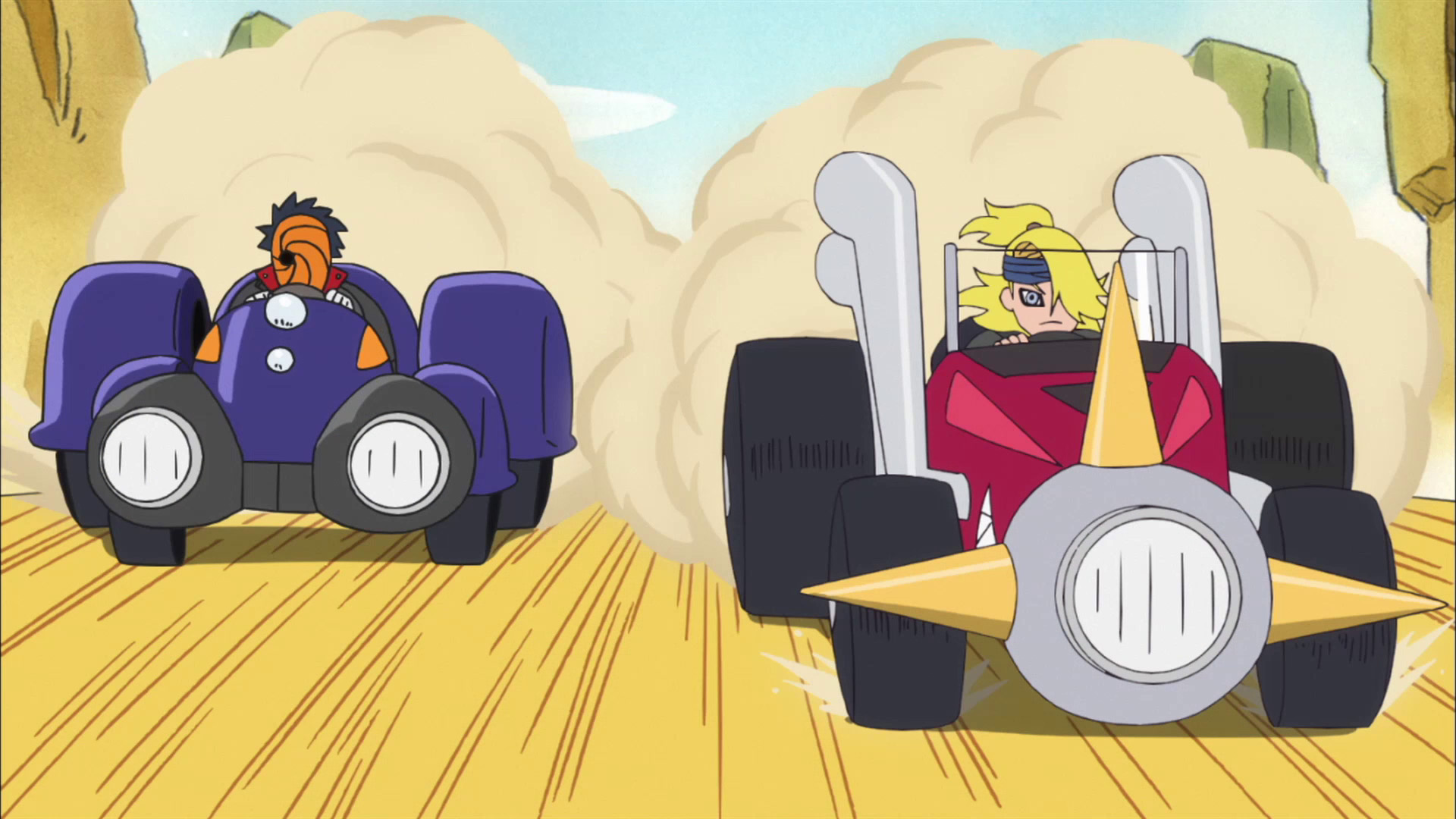 Naruto Spin Off! Rock Lee & seine Ninja Kumpels – S02E04 – Aktion Ninjutsu-Sicherheit im Herbst! / Deidaras Kunst zündet immer!