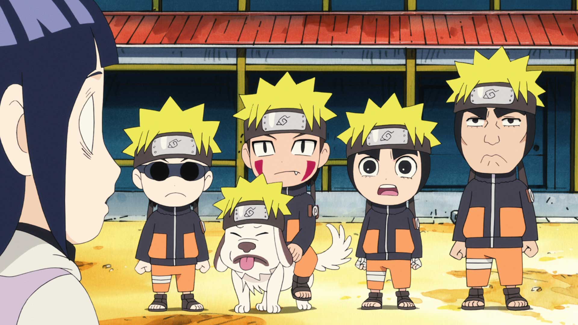 Naruto Spin Off! Rock Lee & seine Ninja Kumpels – S01E09 – Nejis Cousine Hinata / Hinata hat eine Schwäche für Naruto