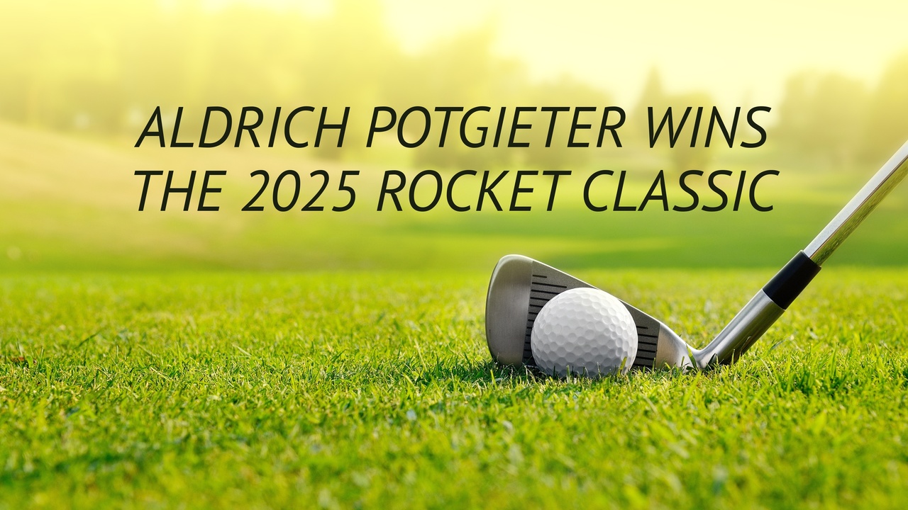 Aldrich Potgieter Wins the 2025 Rocket Classic