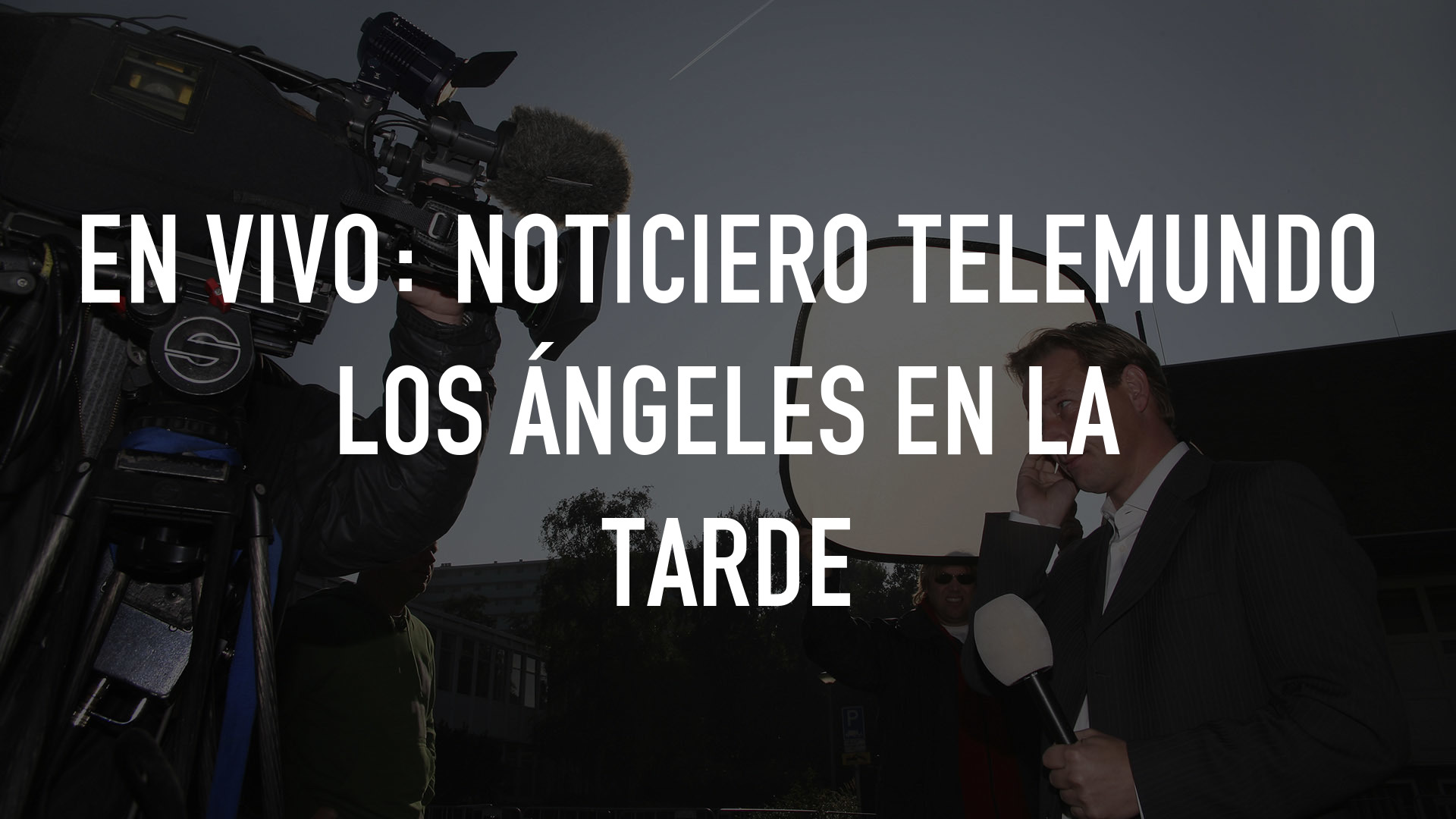 En Vivo: Noticiero Telemundo Los Ángeles en la Tarde
