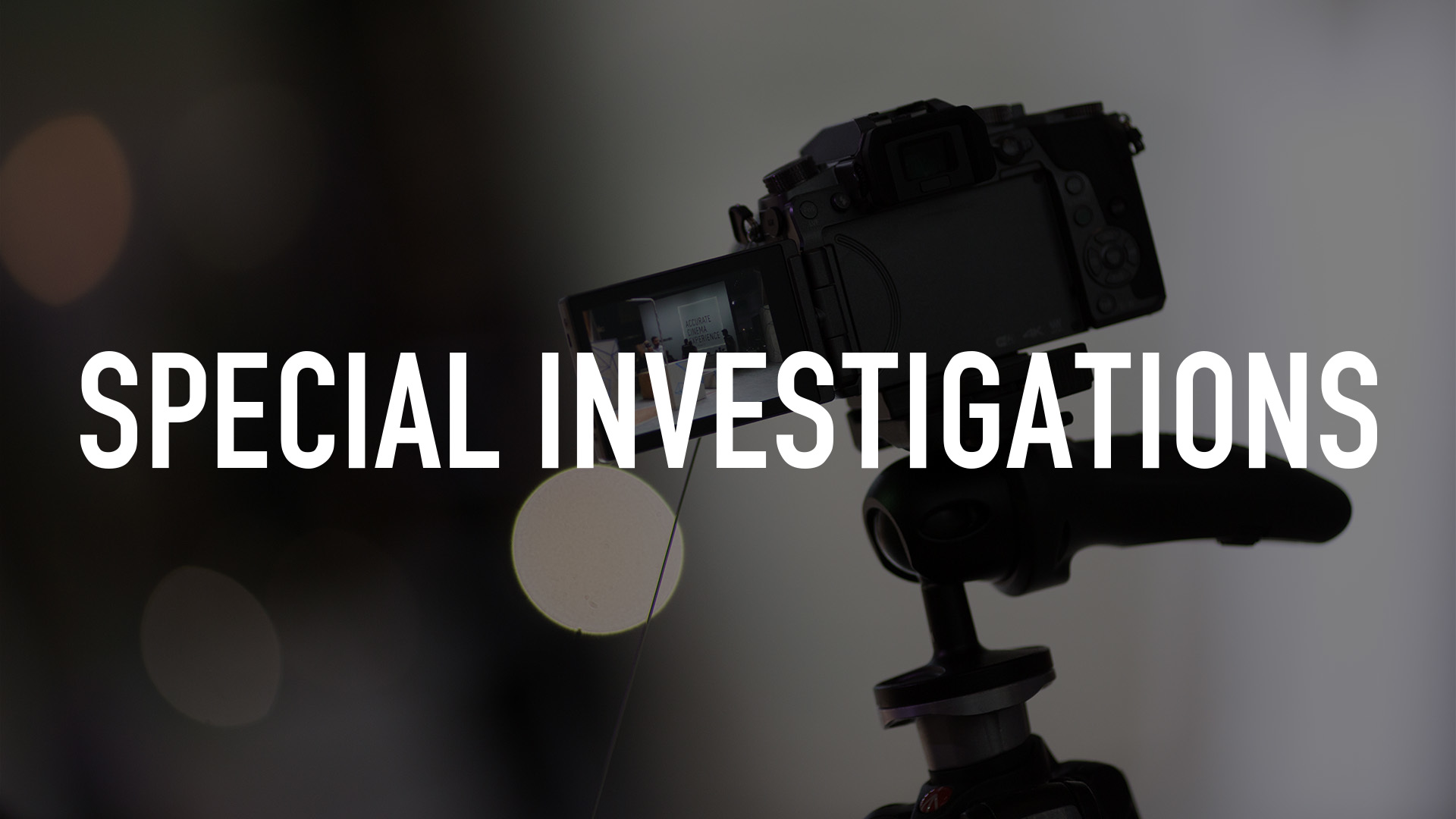 Special Investigations