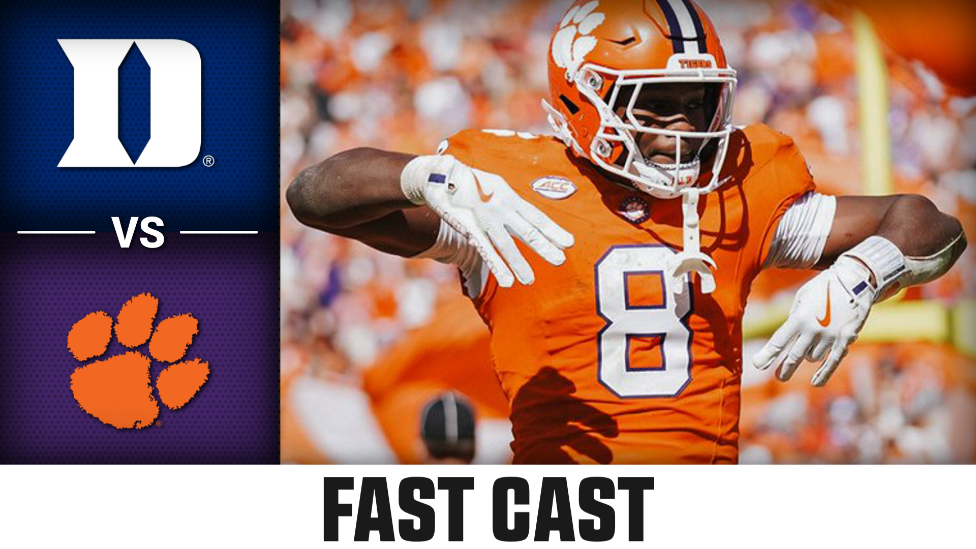 Duke vs. Clemson 2025 Week 10 Fast Cast