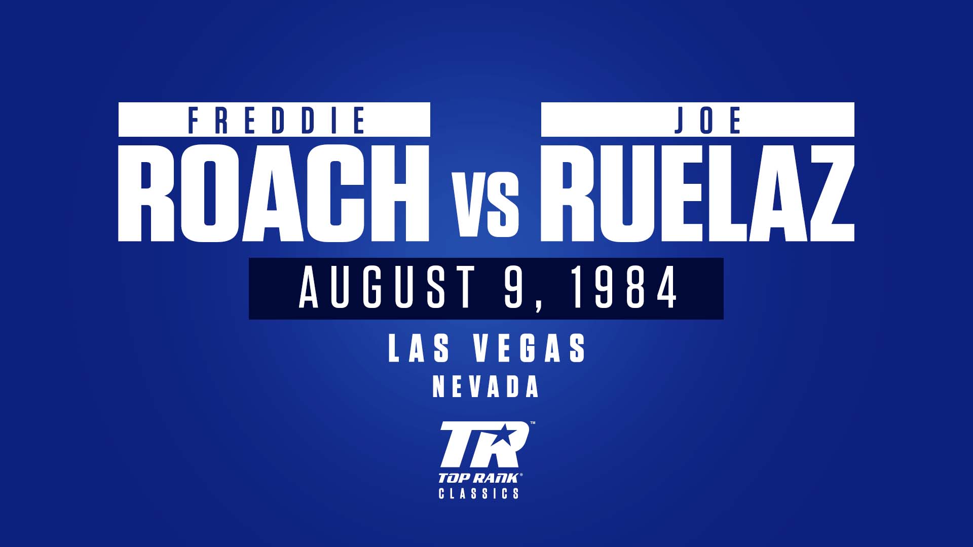 Freddie Roach vs Joe Ruelaz