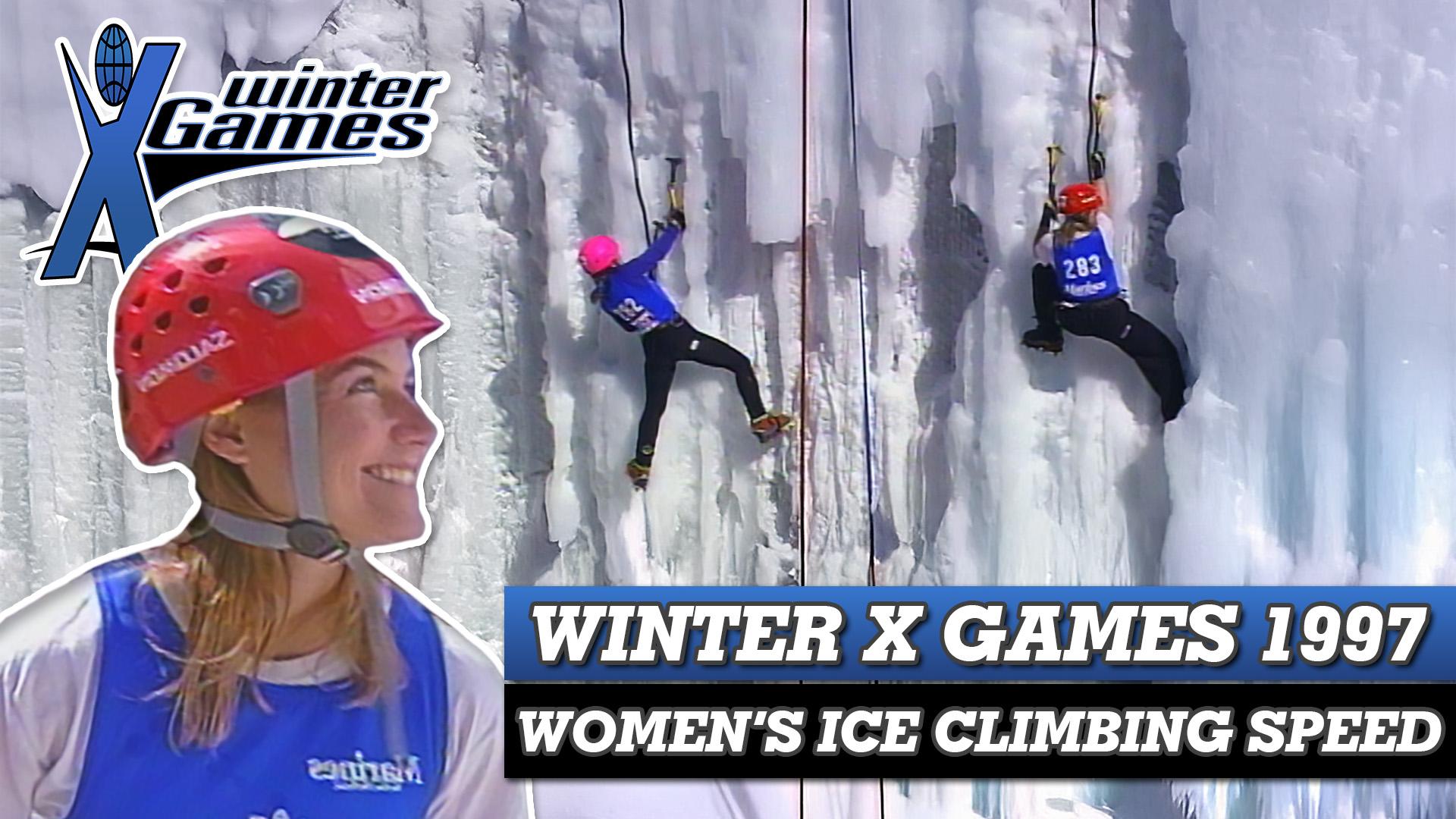Winter X Games 1997: Women's Ice Climbing Speed