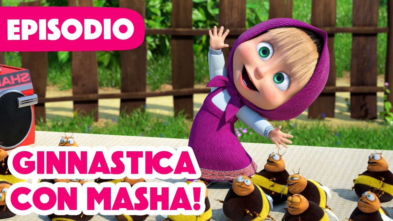 Ginnastica con Masha!