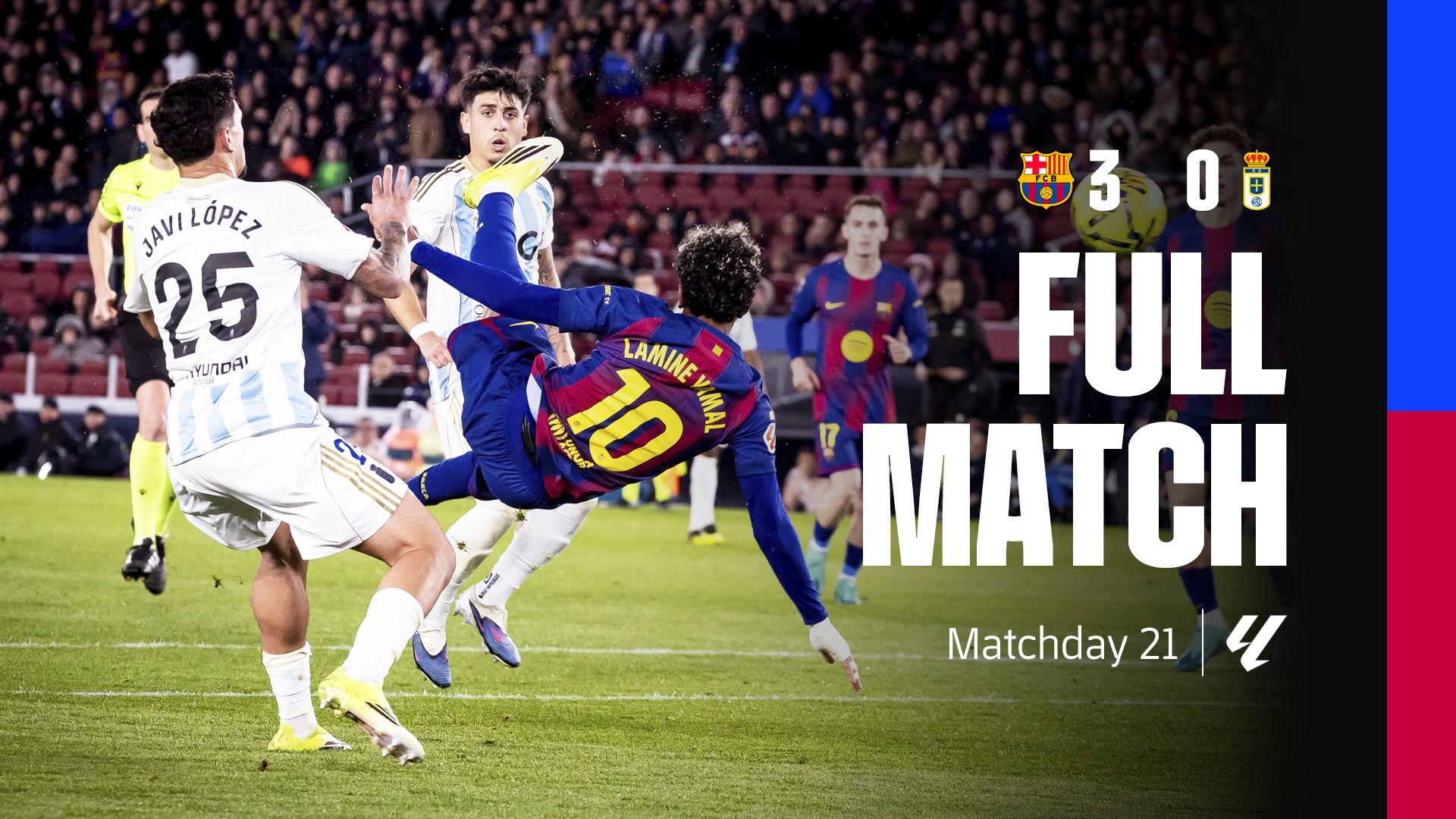 PARTIDO COMPLETO | Barça - Real Oviedo | La Liga 2025/2026