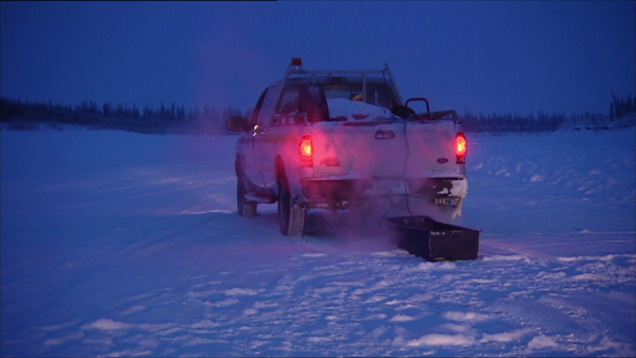 Highway durch die Arktis