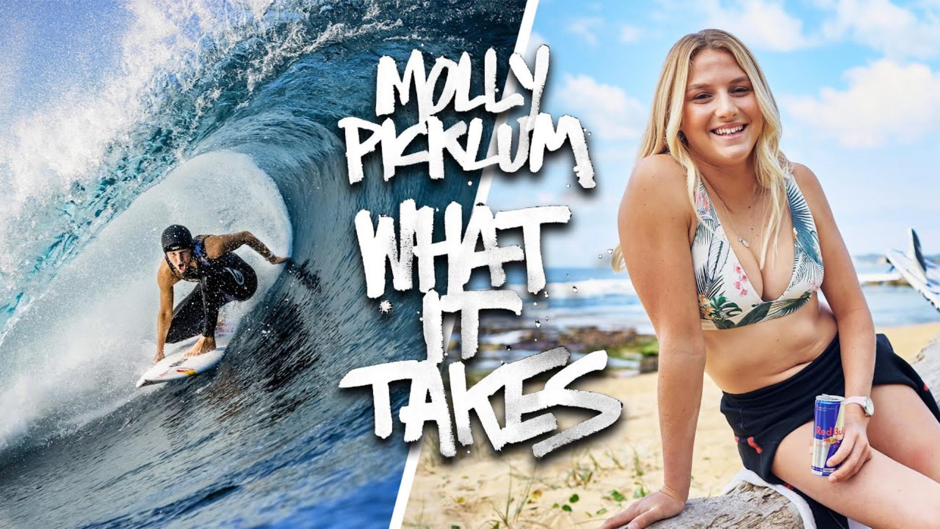Red Bull: Pro Surfing – Molly Picklum: What It Takes