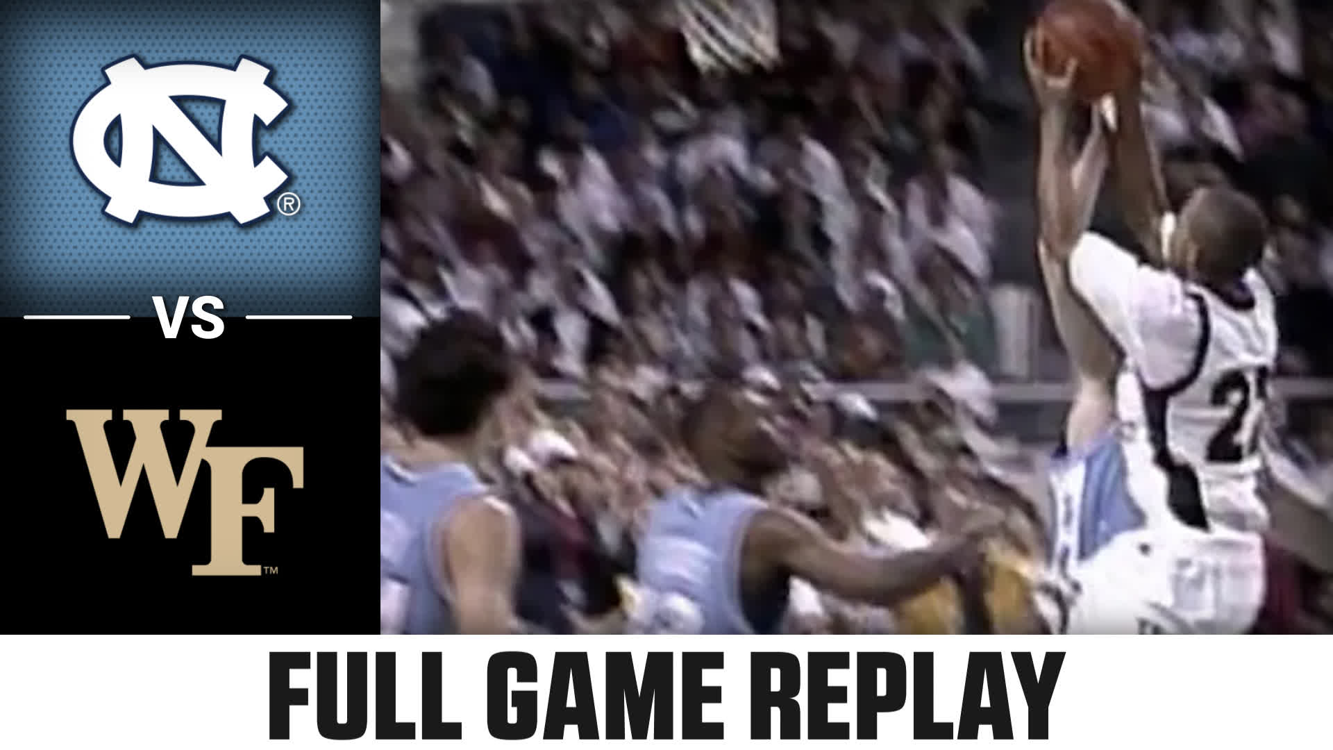 1995 ACC MBB Championship: North Carolina vs. Wake Forest