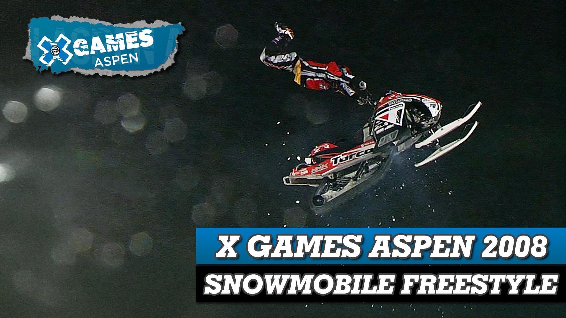 X Games Aspen 2008: Snowmobile Freestyle