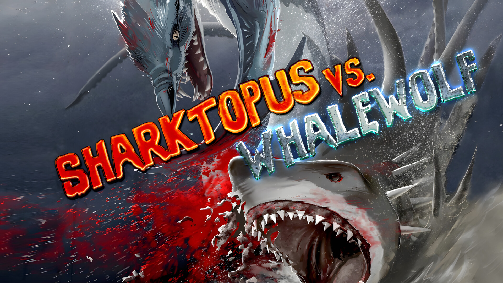 Sharktopus vs Whalewolf
