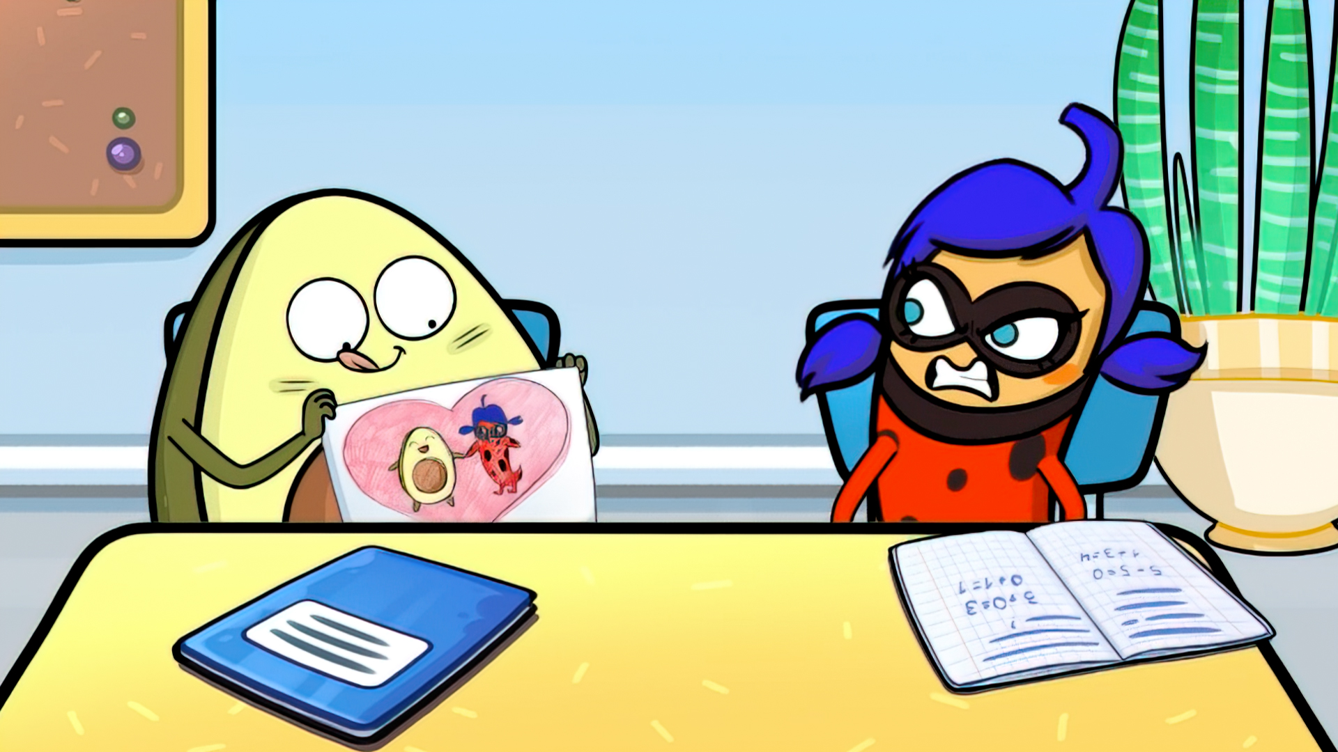 Ladybug salva el mundo de los vegetales