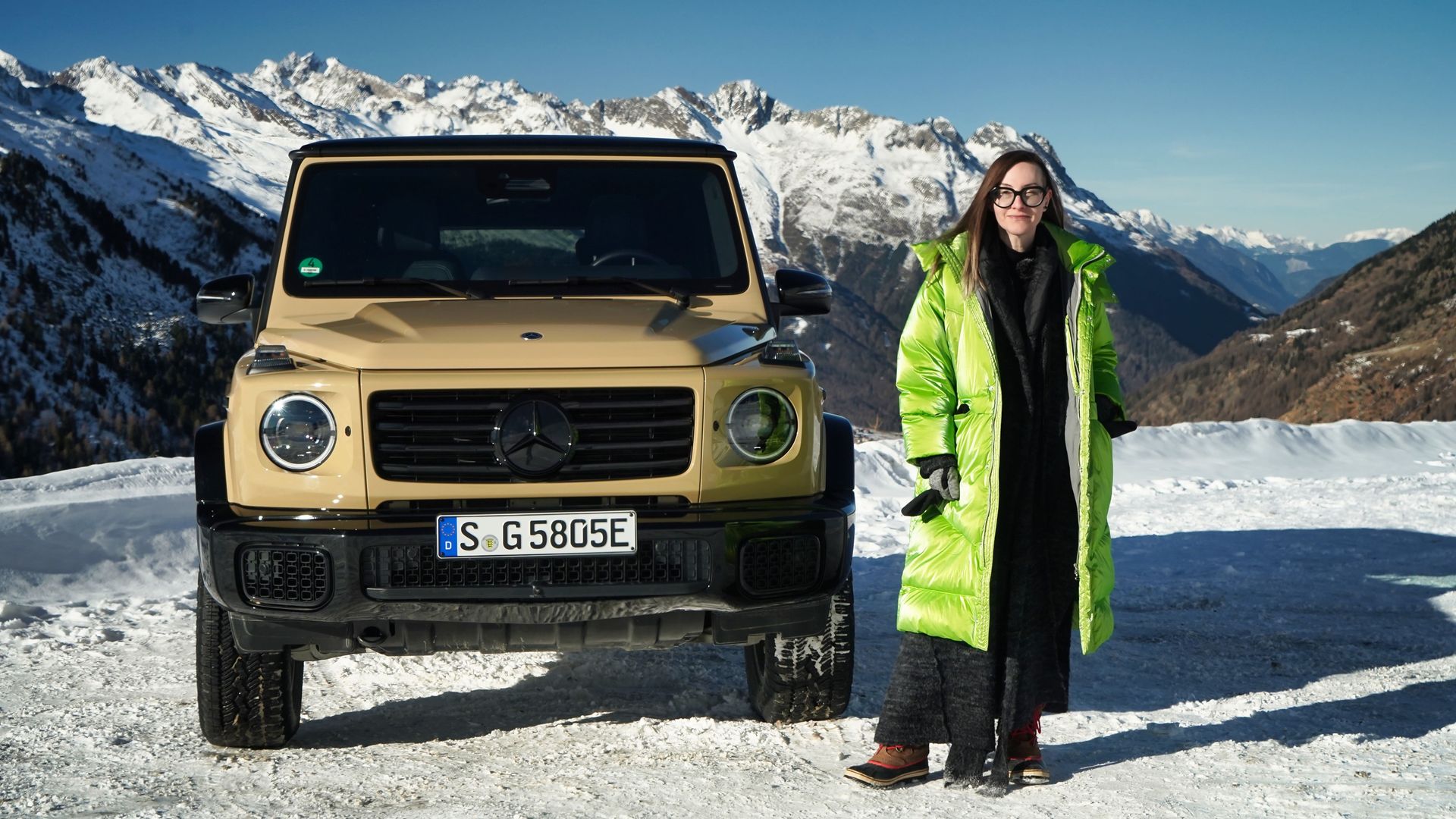 Erste elektrische G-Klasse im Extremtest: Mercedes G 580 EQ und der neue CLA auf dem Timmelsjoch!