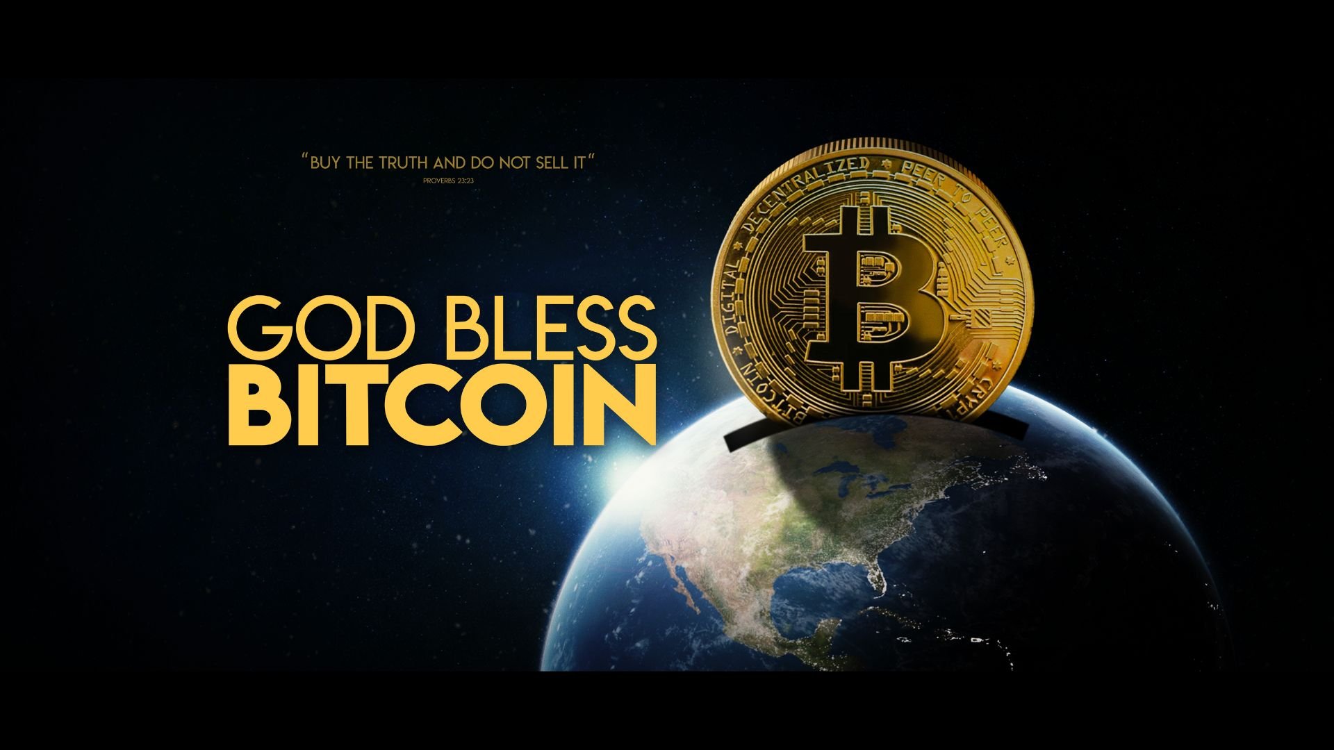 God Bless Bitcoin