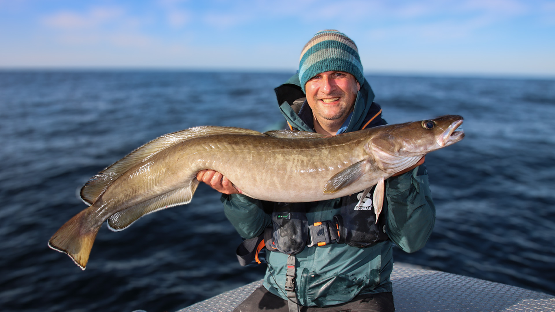 Leng angeln in Norwegen