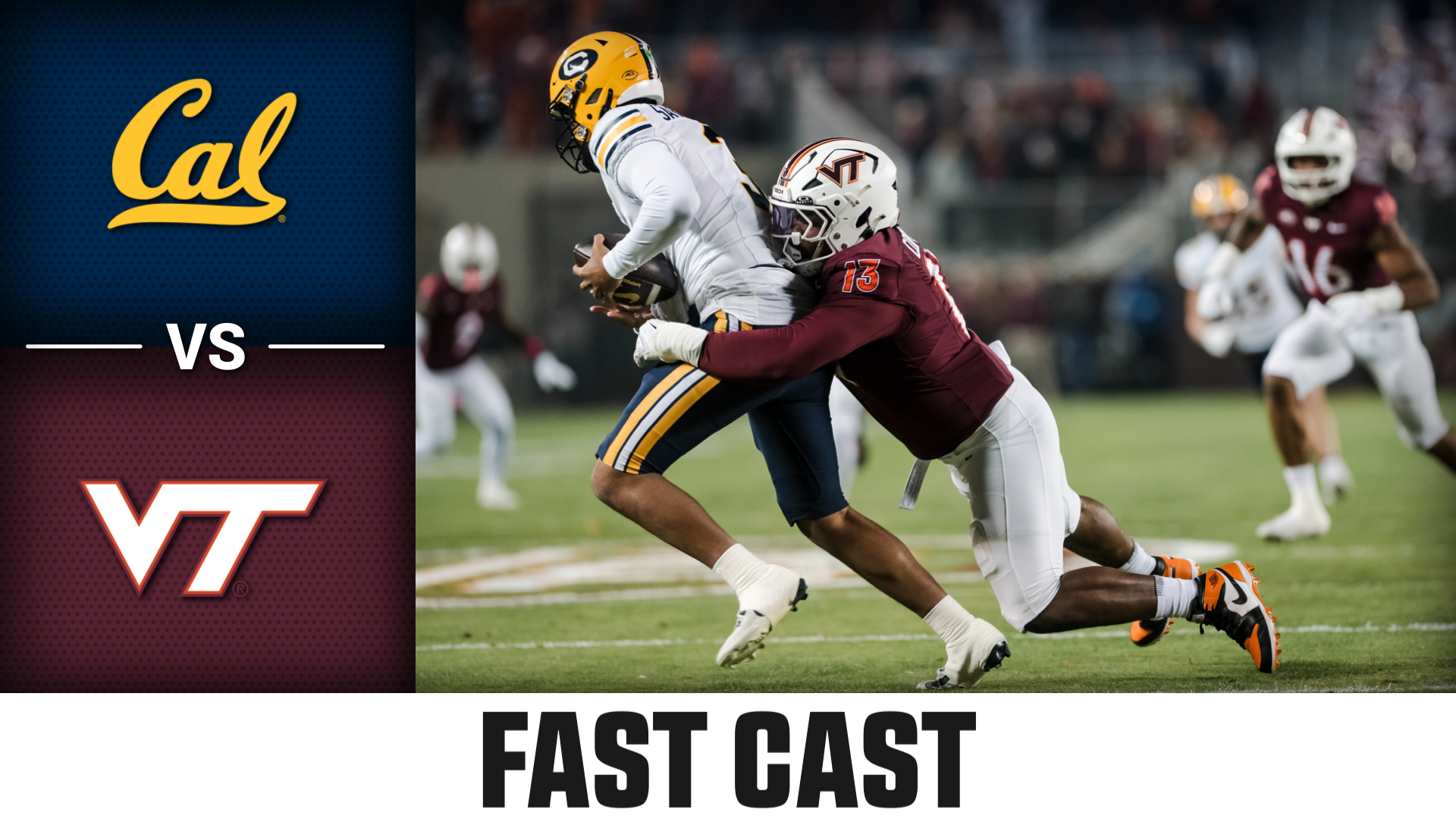 Cal vs. Virginia Tech 2025 Week 9 Fast Cast