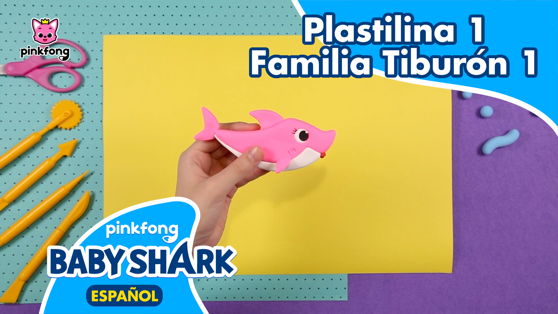 Plastilina 1 Familia Tiburón 1