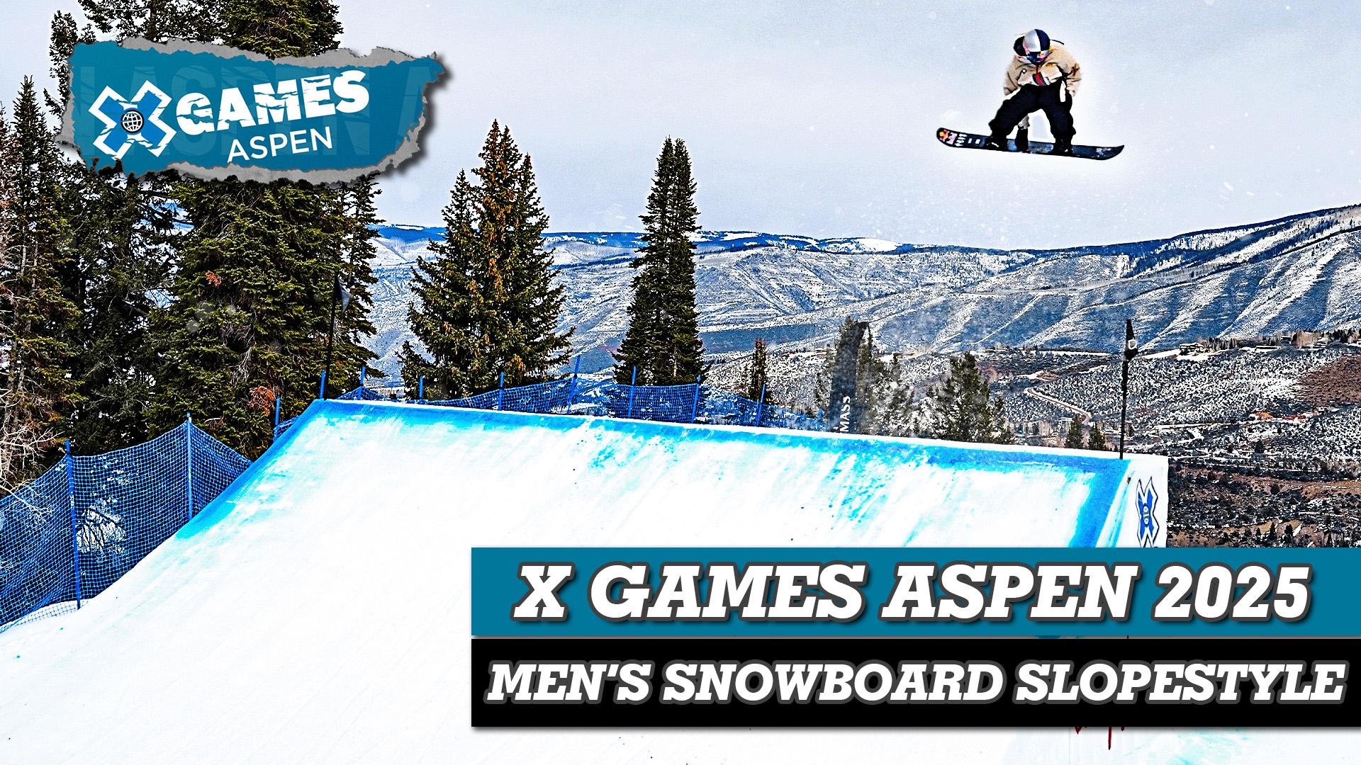 X Games Aspen 2025: Men's Snowboard Slopestyle