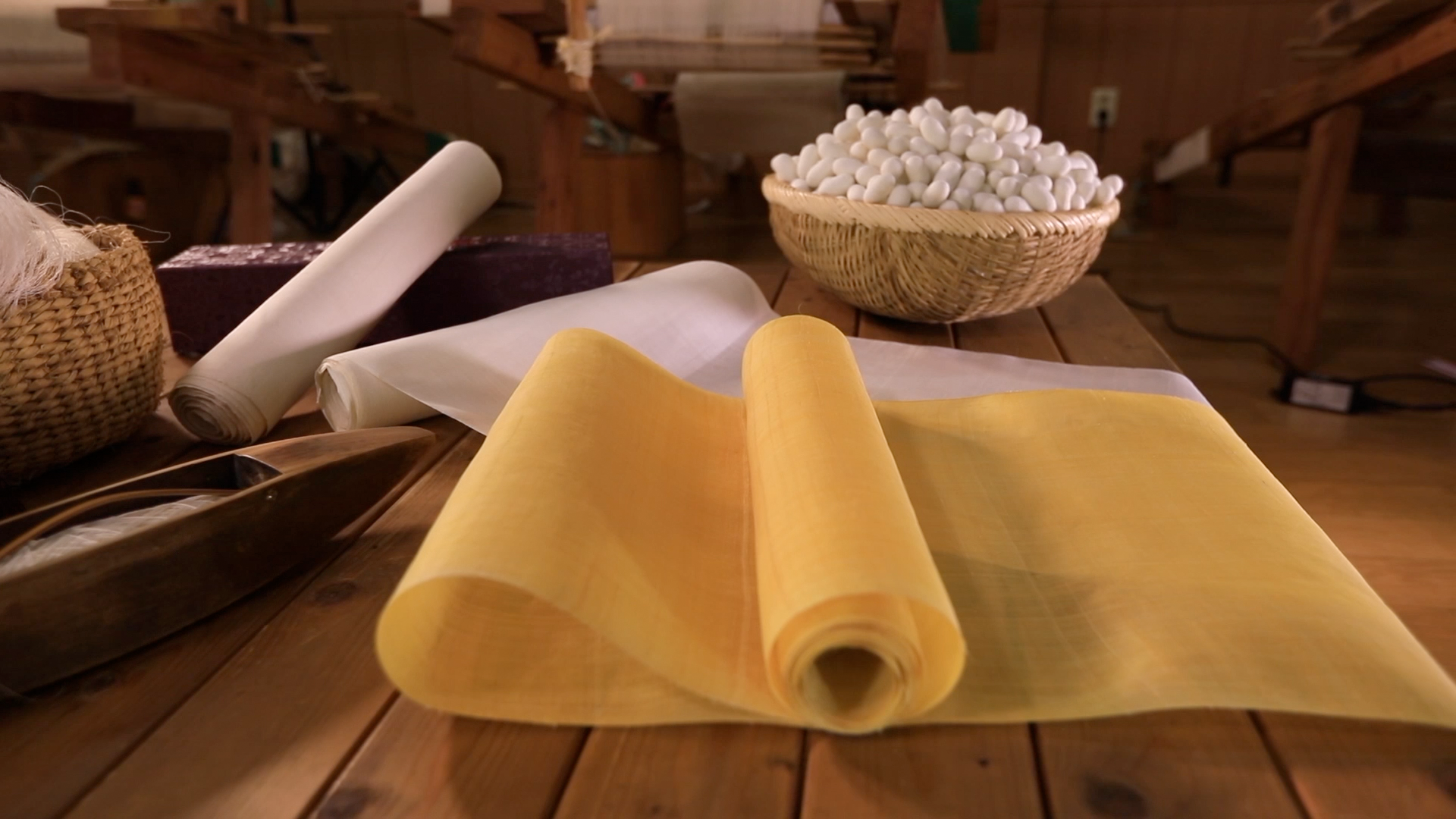 정성과 인내의 흔적. 명주짜기