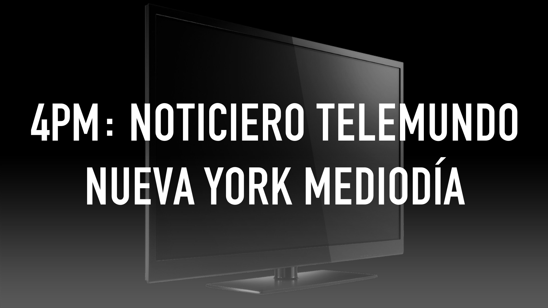 4PM: Noticiero Telemundo Nueva York Mediodía