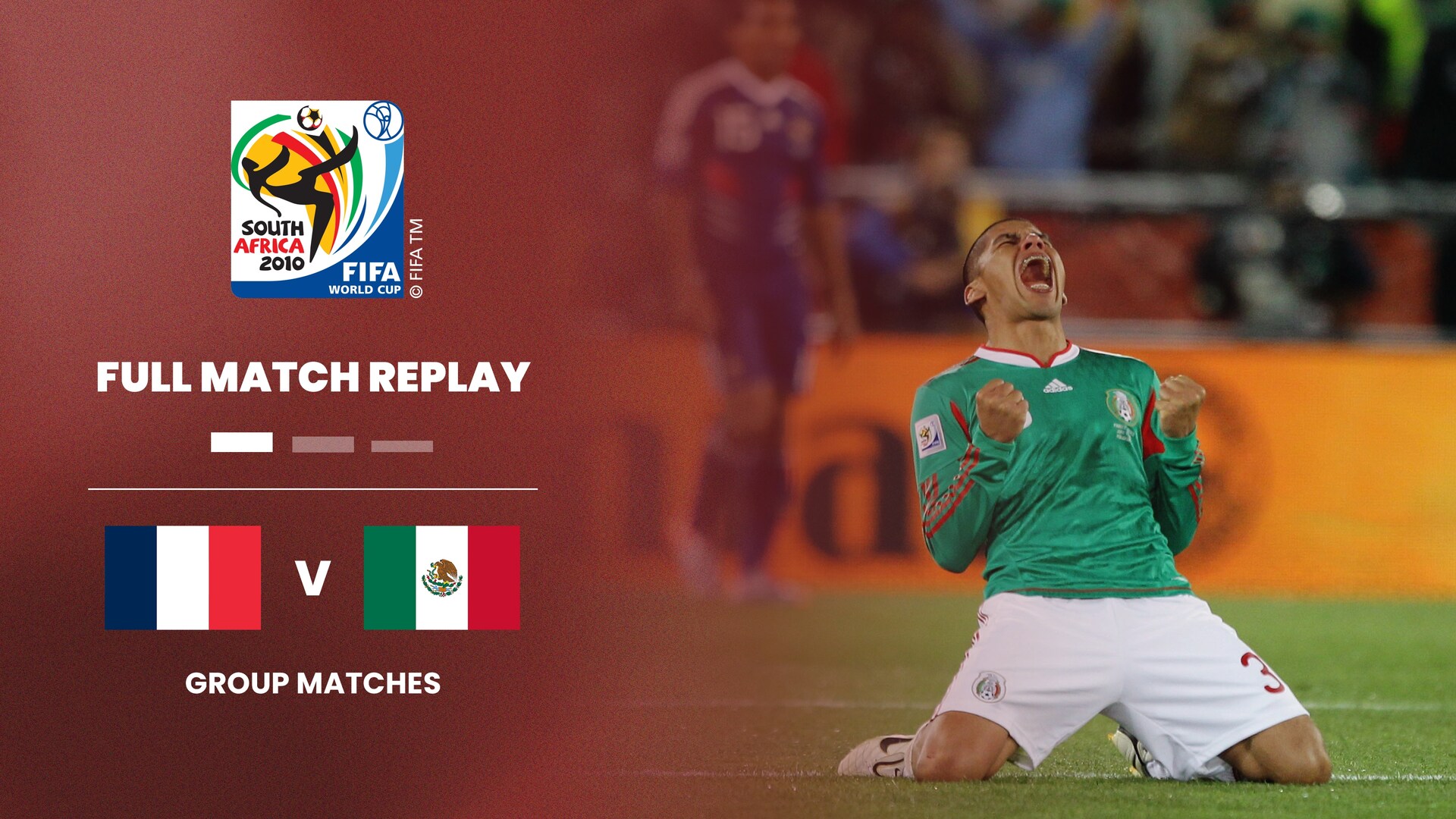 Francia vs México | Grupo A | Copa Mundial de la FIFA Sudáfrica 2010™ | Partido completo