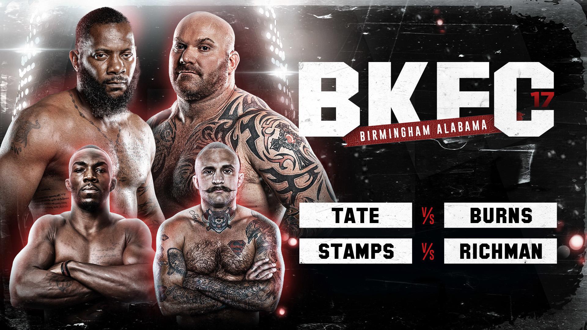 BKFC 17: Tate vs Burns