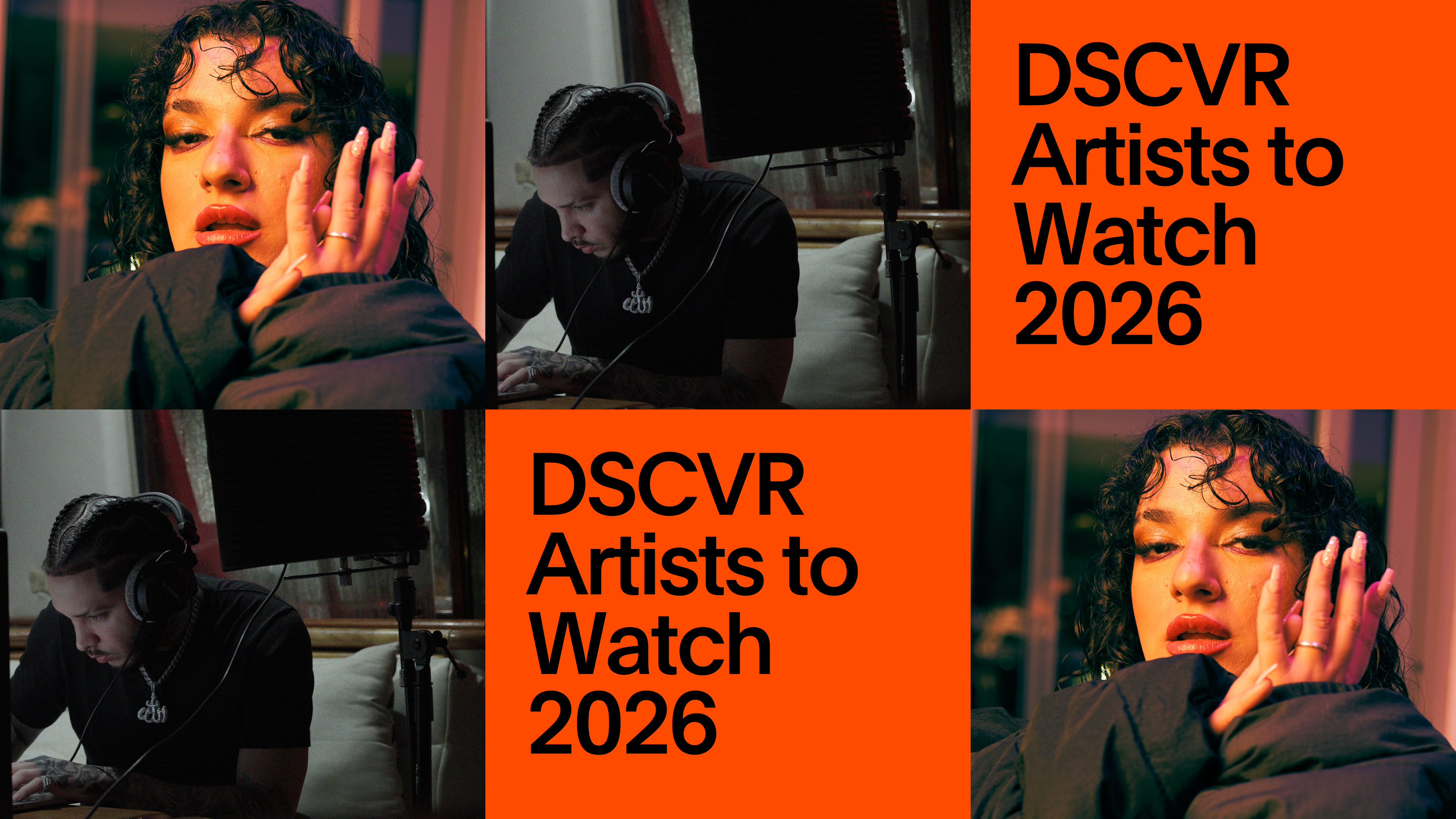 DSCVR Artists to Watch 2026