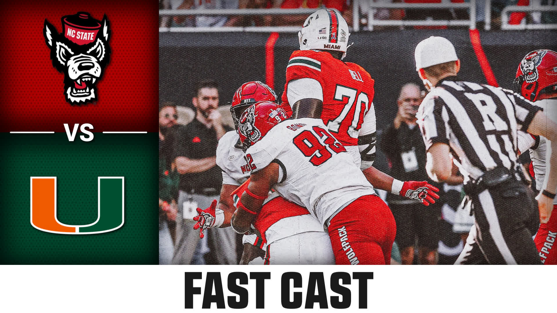 NC State vs. Miami 2025 Week 12 Fast Cast