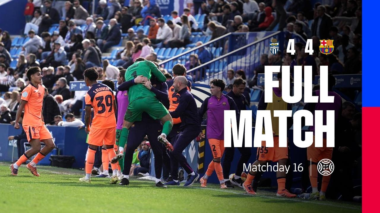 PARTIDO COMPLETO | Atlético Baleares - Barça Atlètic | 2a RFEF 2025/2026