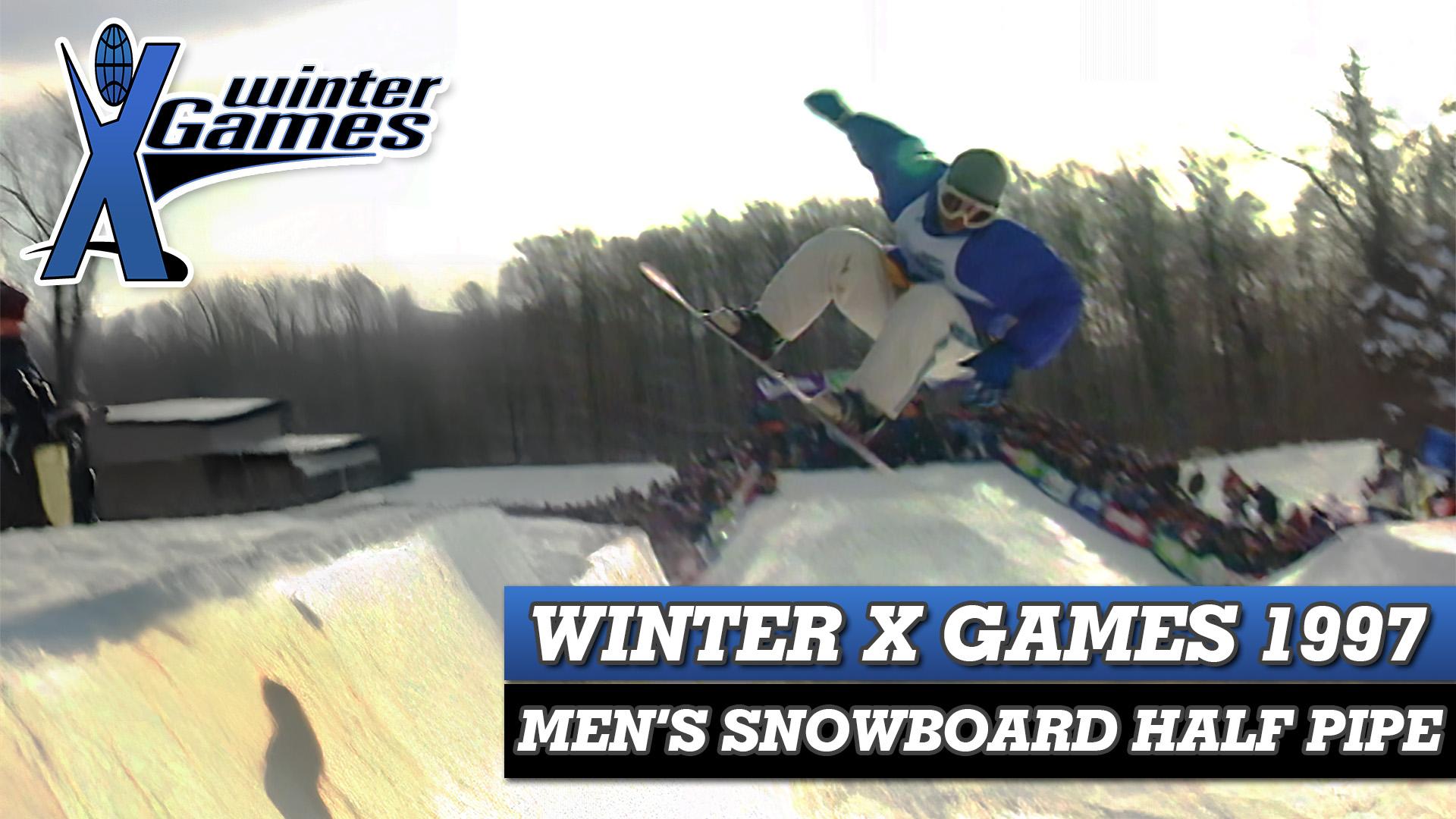 Winter X Games 1997: Men's Snowboard Half Pipe