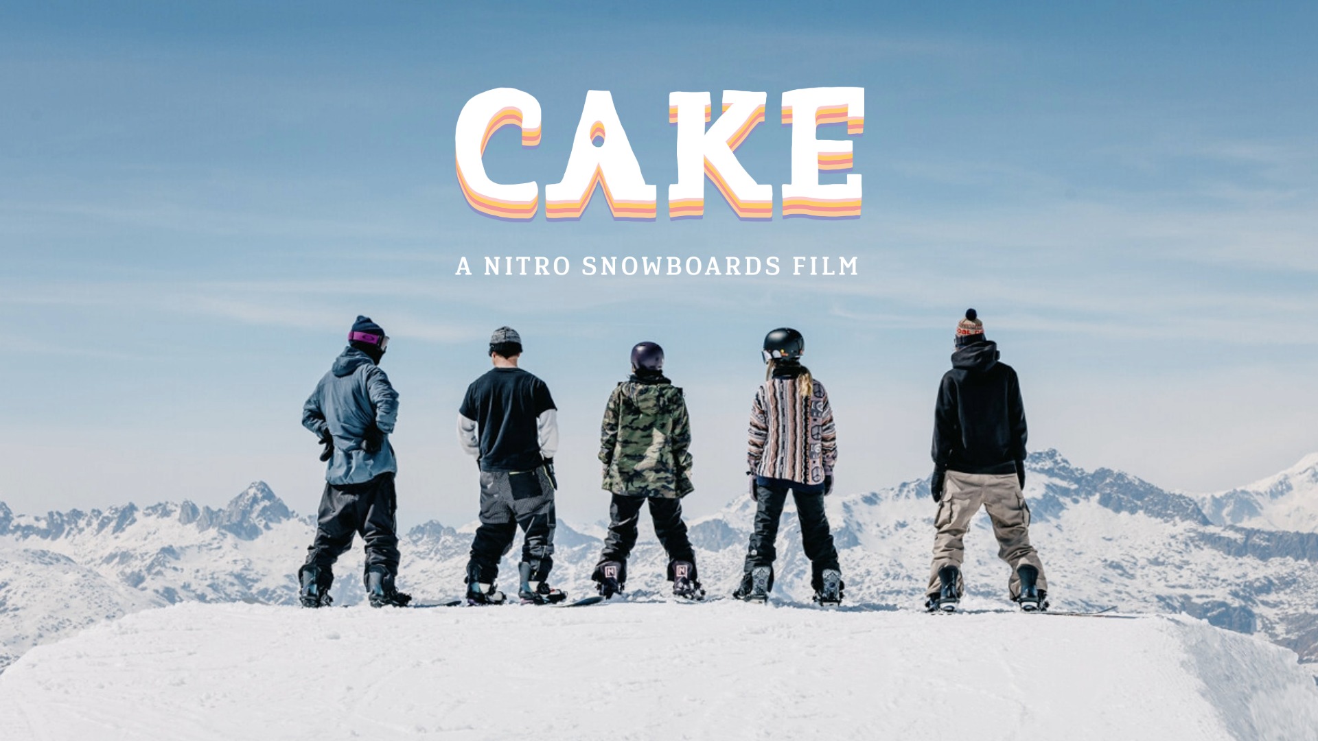 SNOWBOARD: Cake