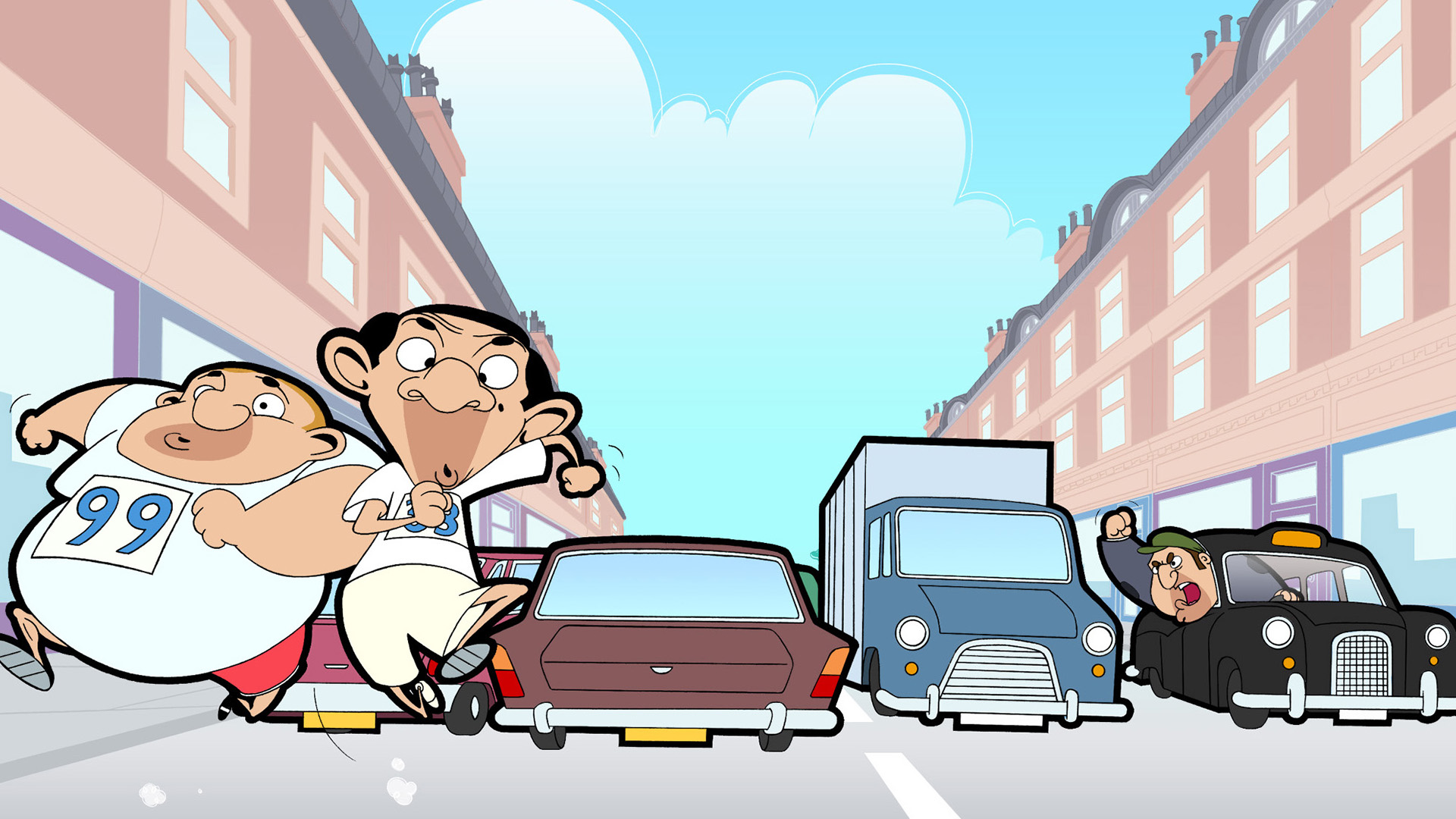 Una batalla corriendo