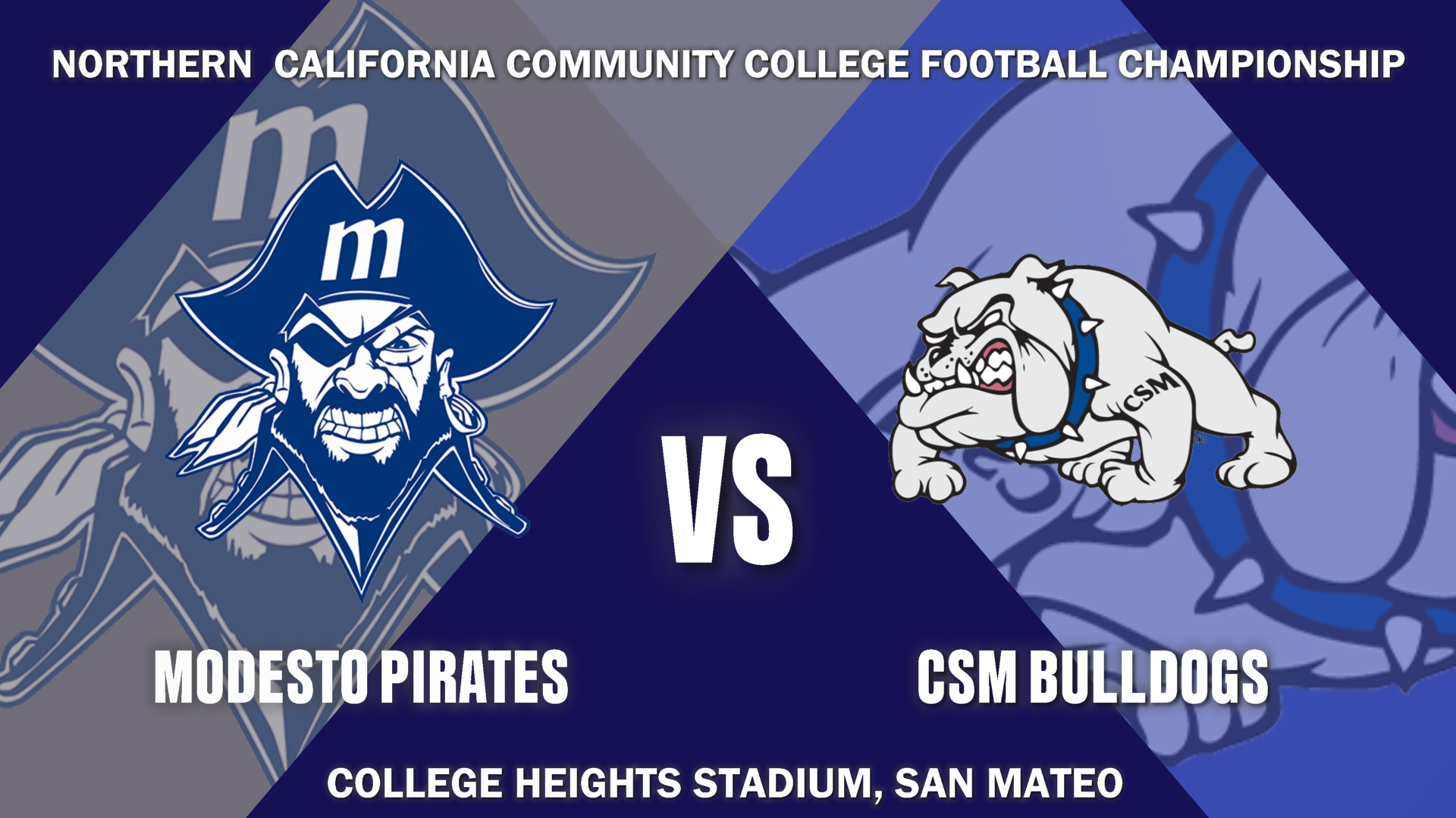LIVE EVENT - Football - 3C2A JUCO Championship Final - College of San Mateo vs. TBD
