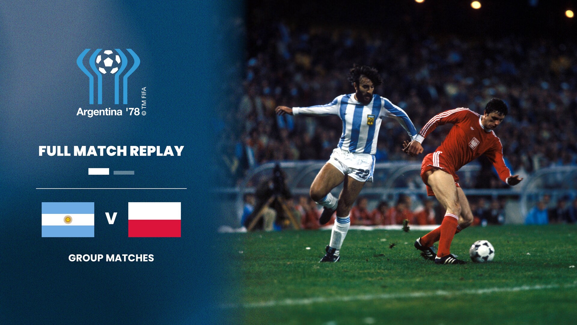 Argentina vs Polonia | Segunda ronda | Copa Mundial de la FIFA Argentina 1978™ | Partido completo