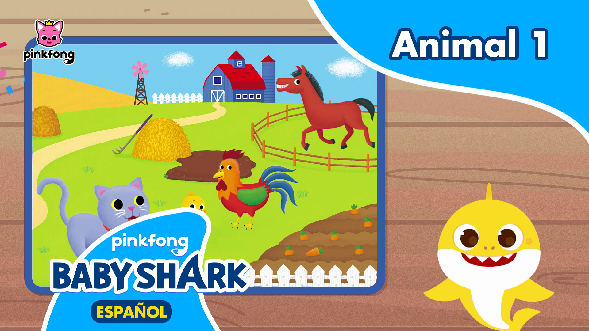 Al Escondite con Tiburón Bebé Animal 1